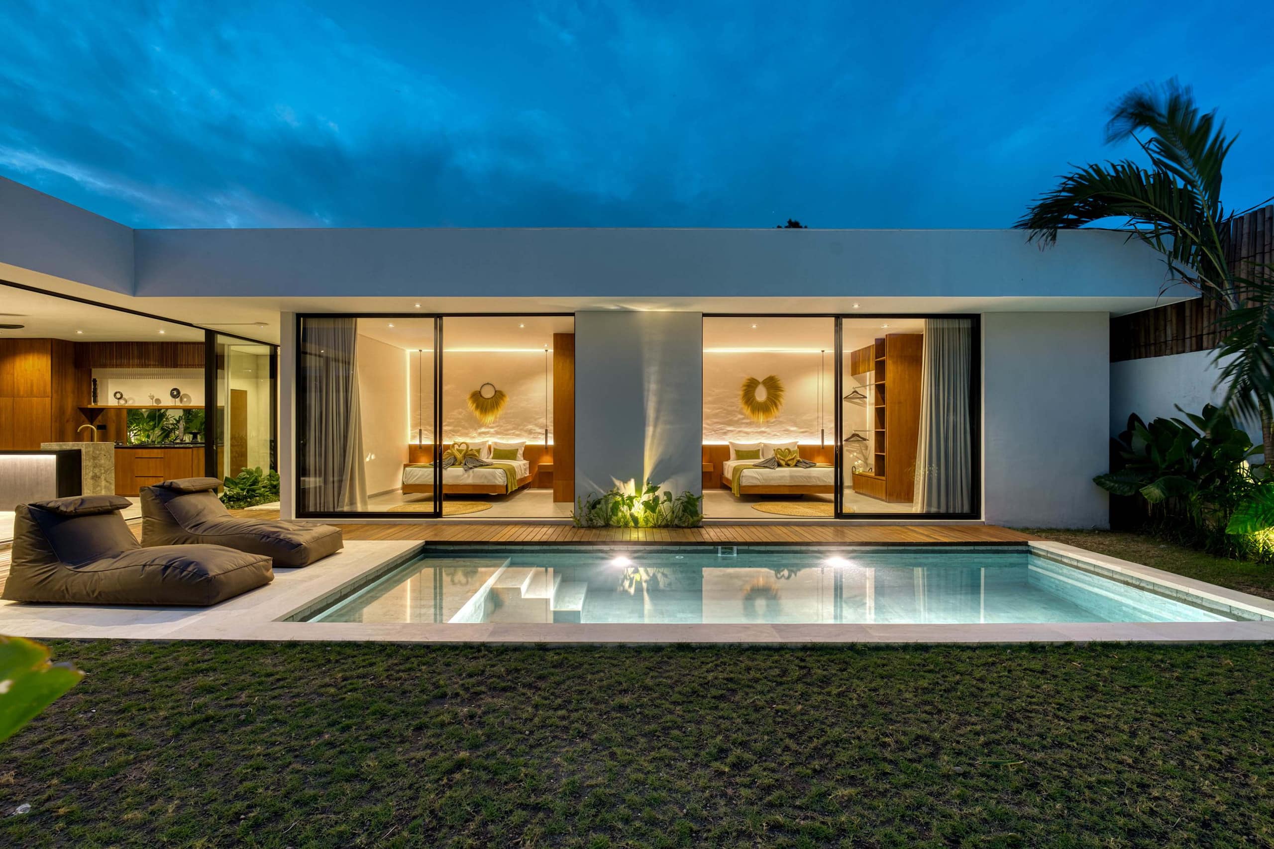 Totem Villa| Stylish 2BR Private Pool in Kerobokan