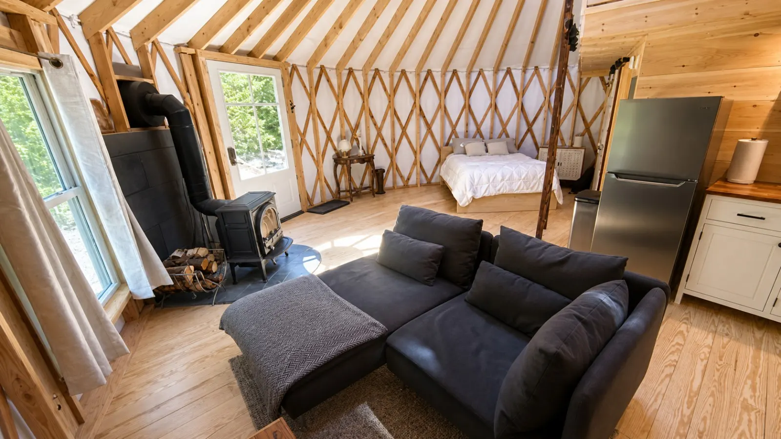 The Downeast Collective Yurt 14