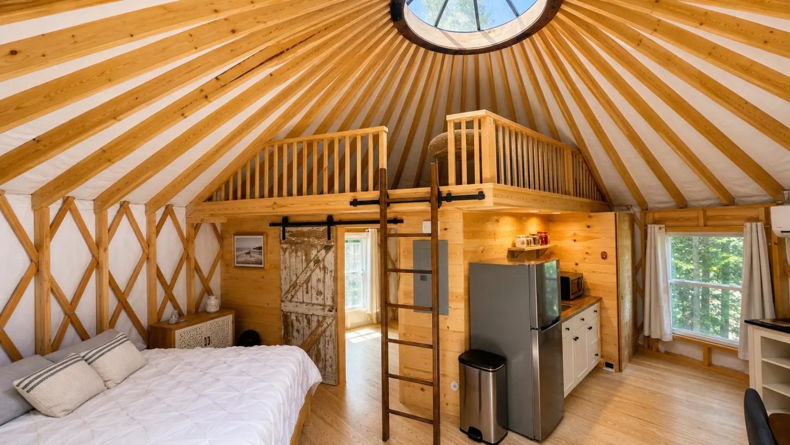 The Downeast Collective Yurt 6