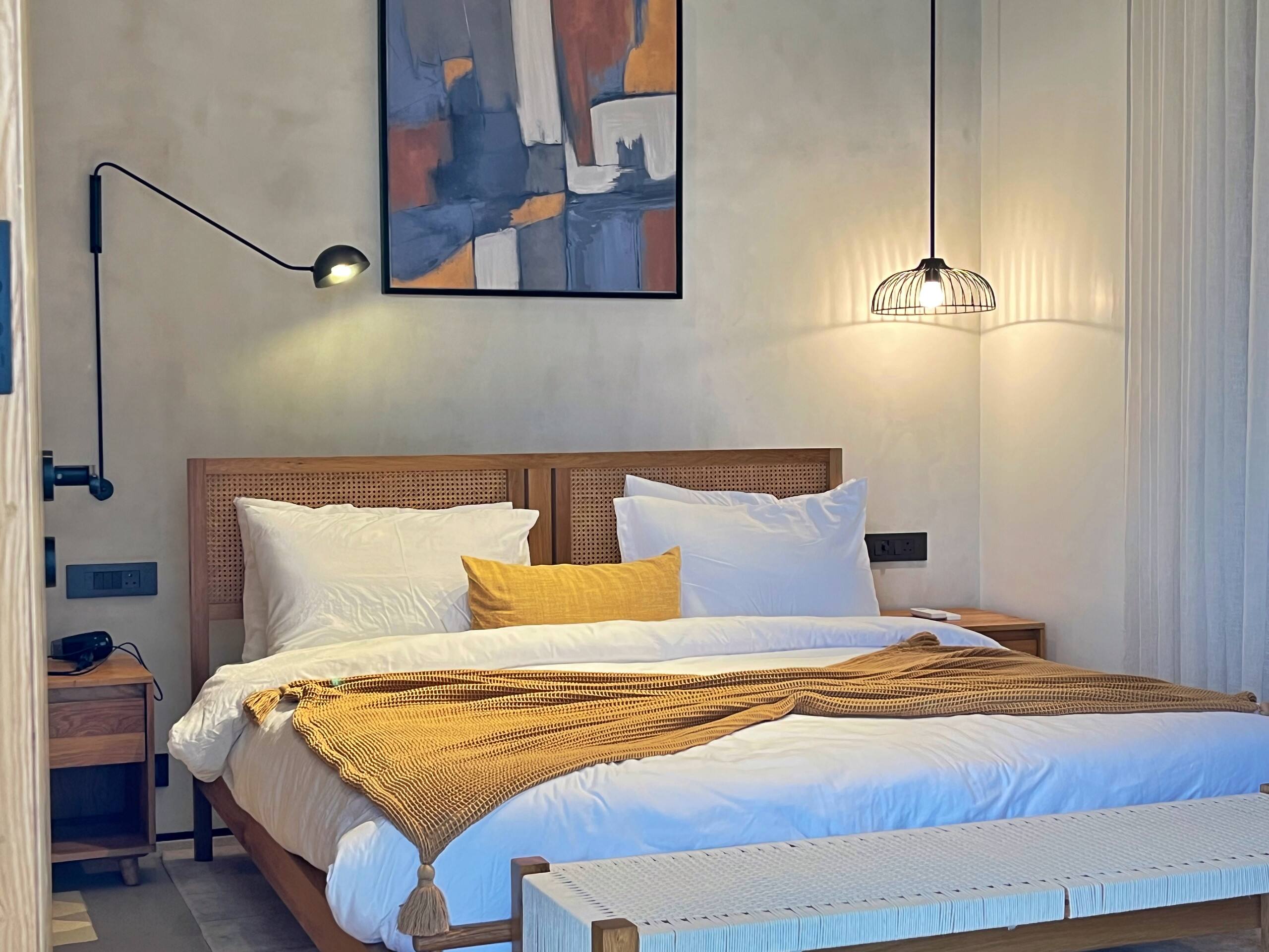 Super Luxury boho Villa with Pool and 3 bedrooms 28