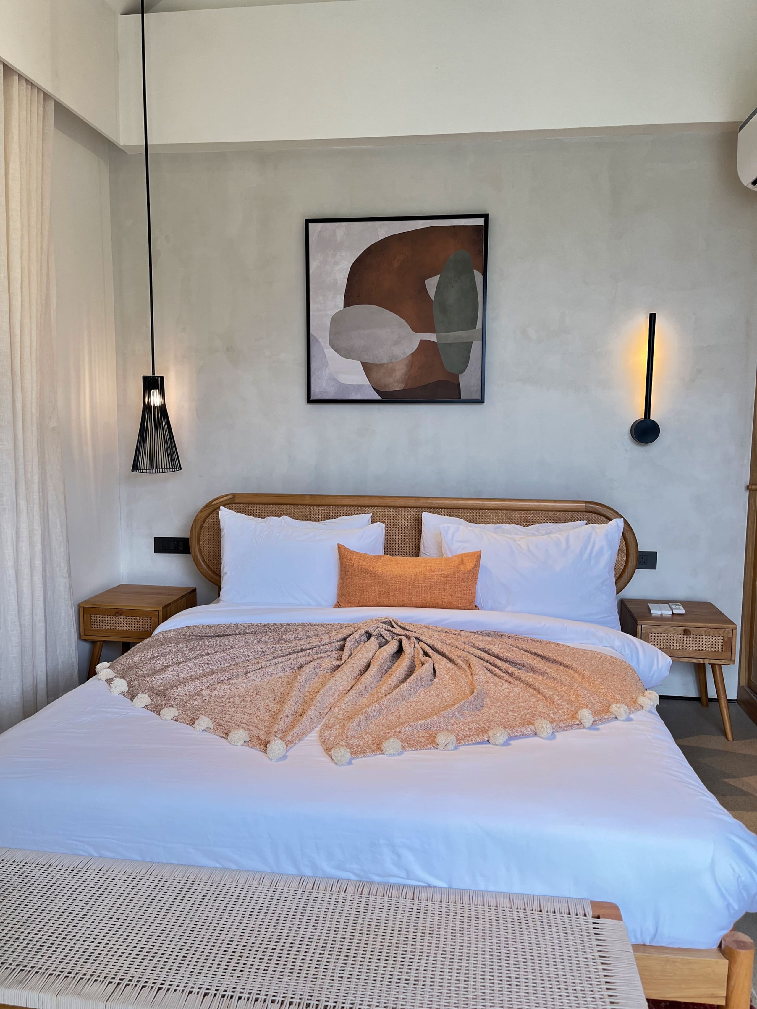 Super Luxury boho Villa with Pool and 3 bedrooms 33