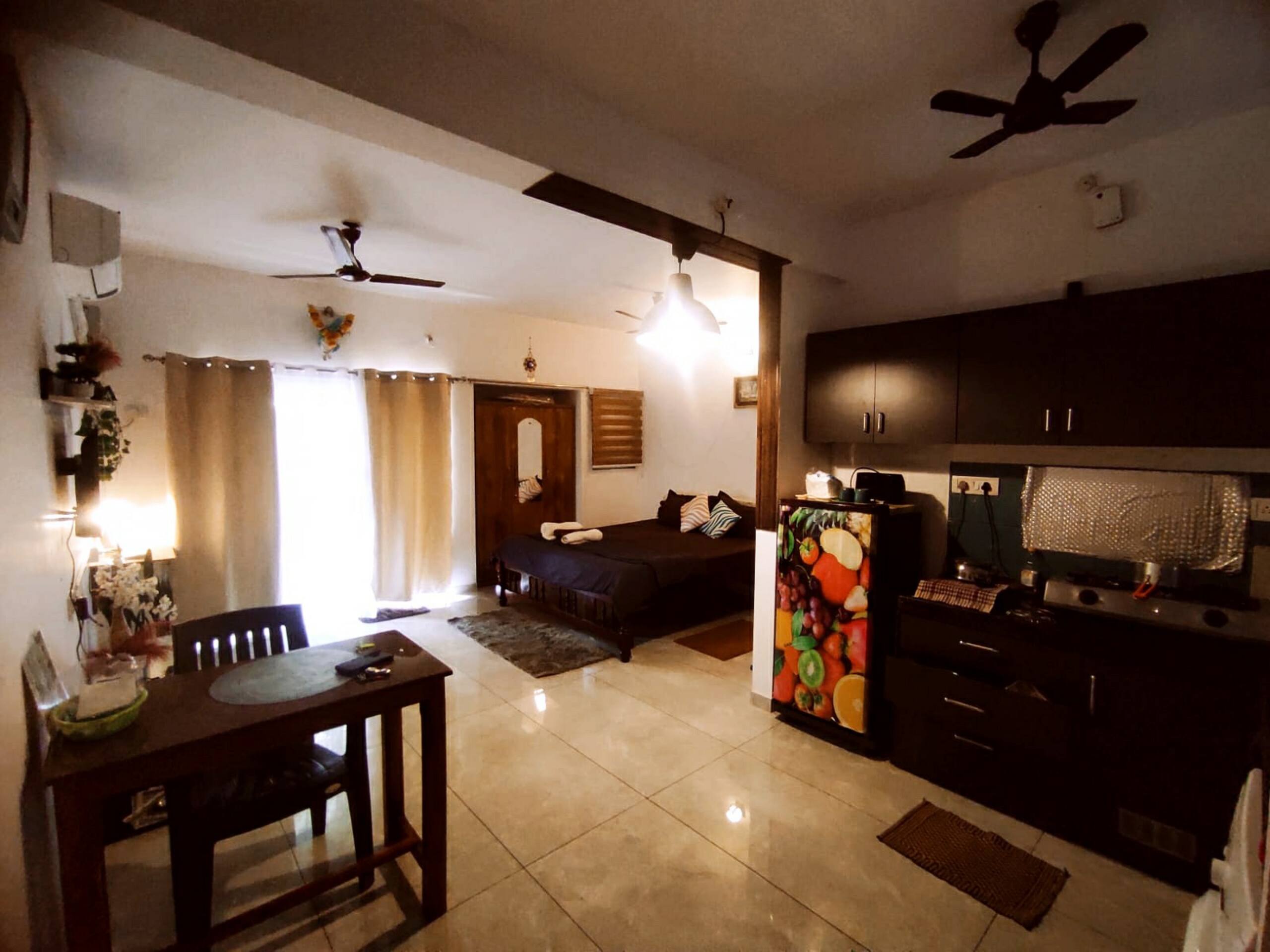 Studio appt.5 mins to Palolem with free parking 6