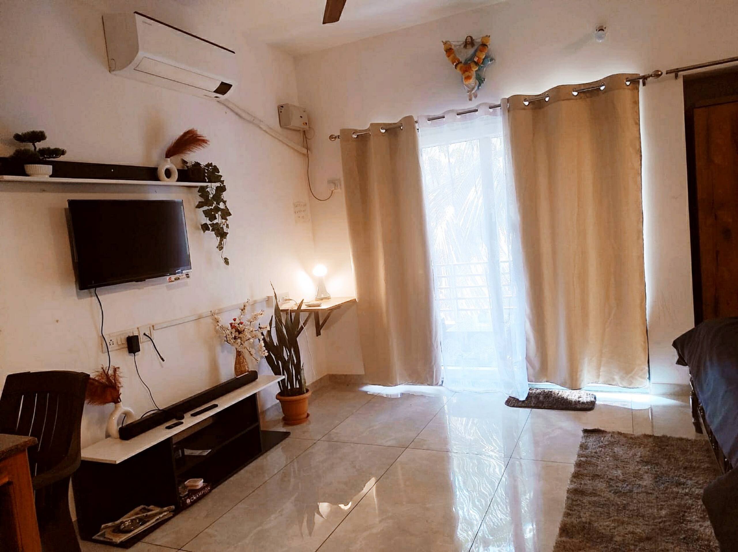 Studio appt.5 mins to Palolem with free parking 8