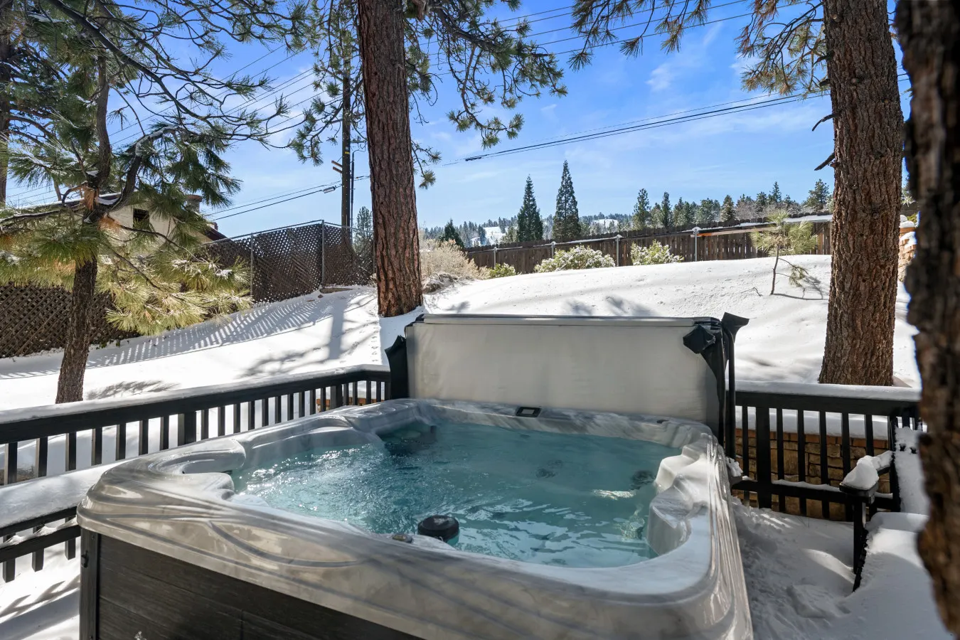 Switzerland Lodge - Base of Snow Summit, Hot Tub 9