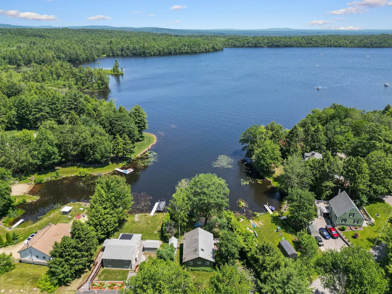Lakefront Retreat w/Private Beach & Stunning Views