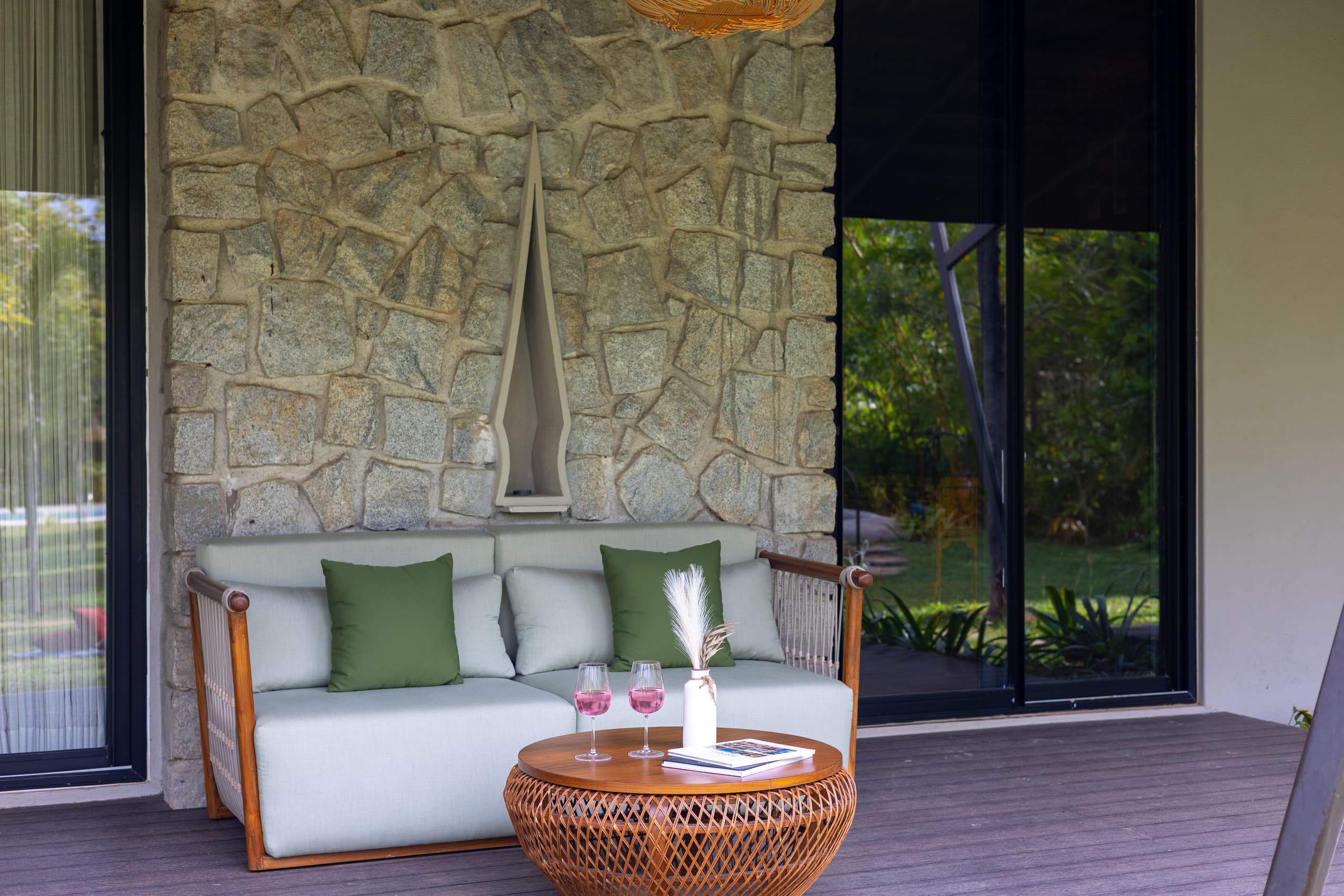 Villa with Shared Pool, Gazebo & Garden 6