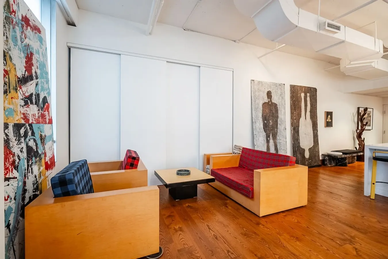 2BR Designer Loft Modern Industrial Charm 14