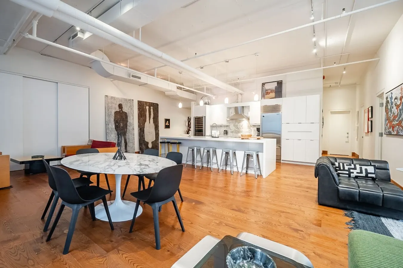 2BR Designer Loft Modern Industrial Charm 19