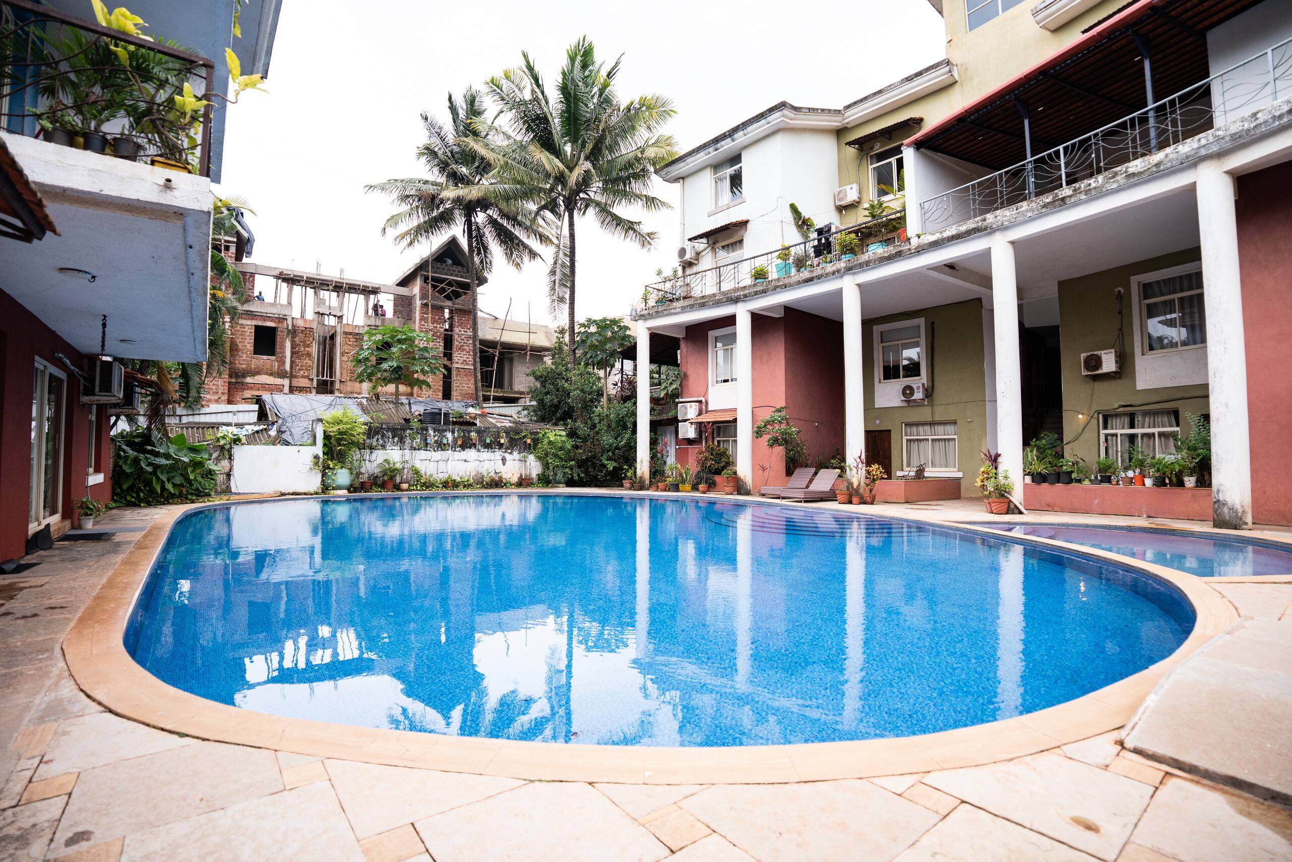 2BHK w Huge Pool & Private back garden near Anjuna 32