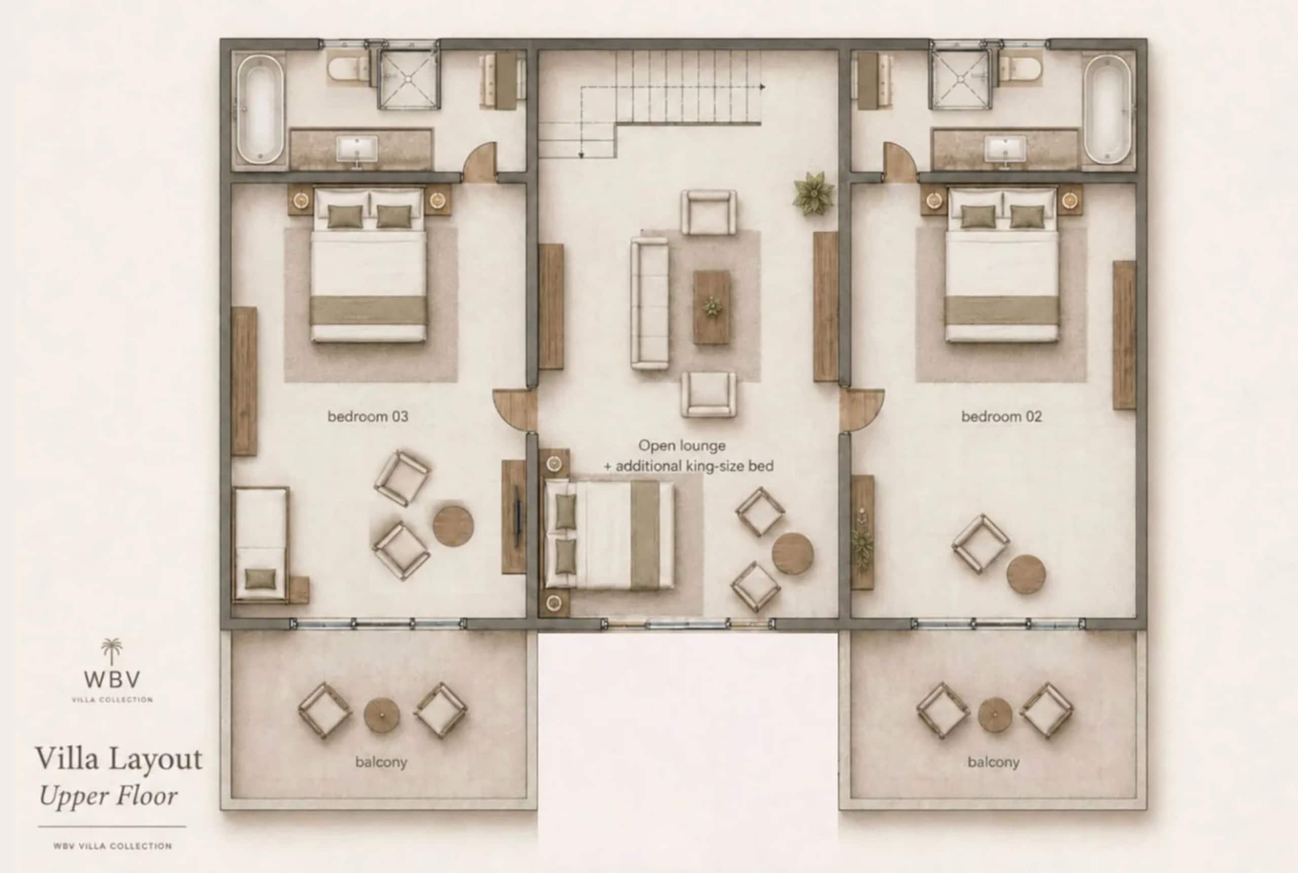 Private Seminyak Oasis, 12m Pool, 3 King Suites 7