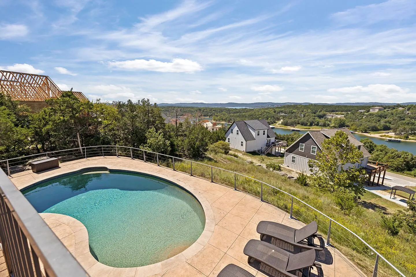 Lakeview! Private Pool, Grill, Game Room, Porch! 15