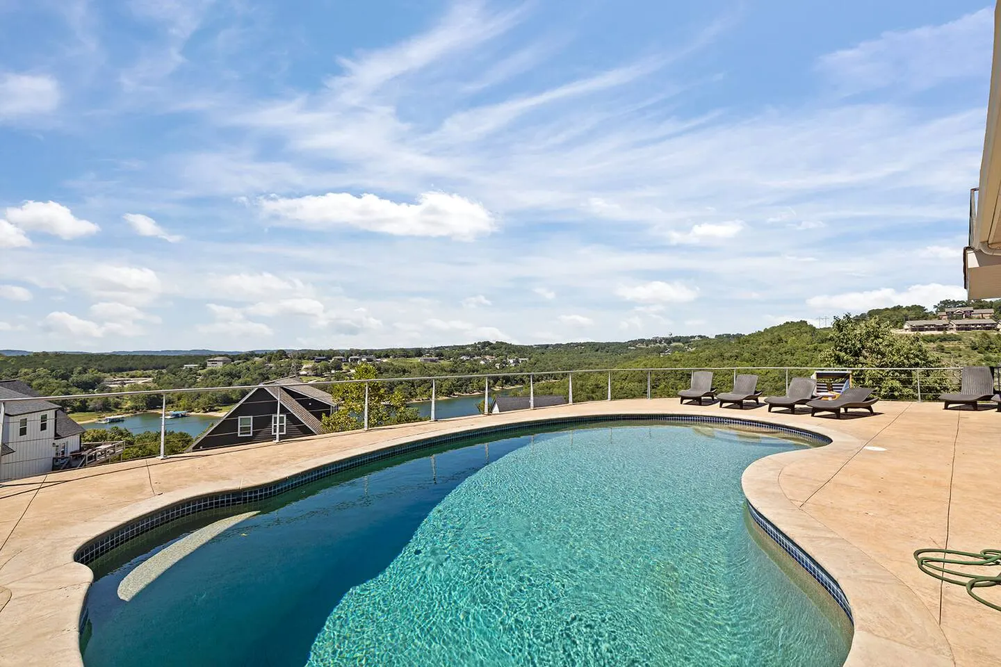 Lakeview! Private Pool, Grill, Game Room, Porch! 16