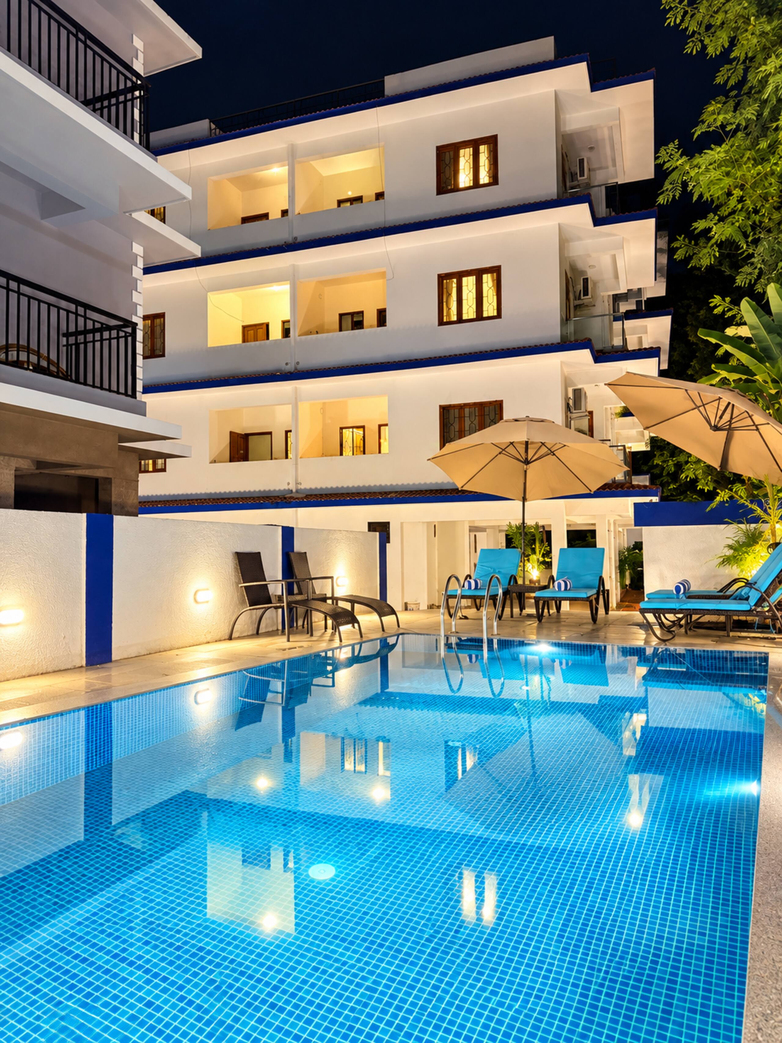 The Santorini – Pool Apt near Candolim Beach, Goa 34