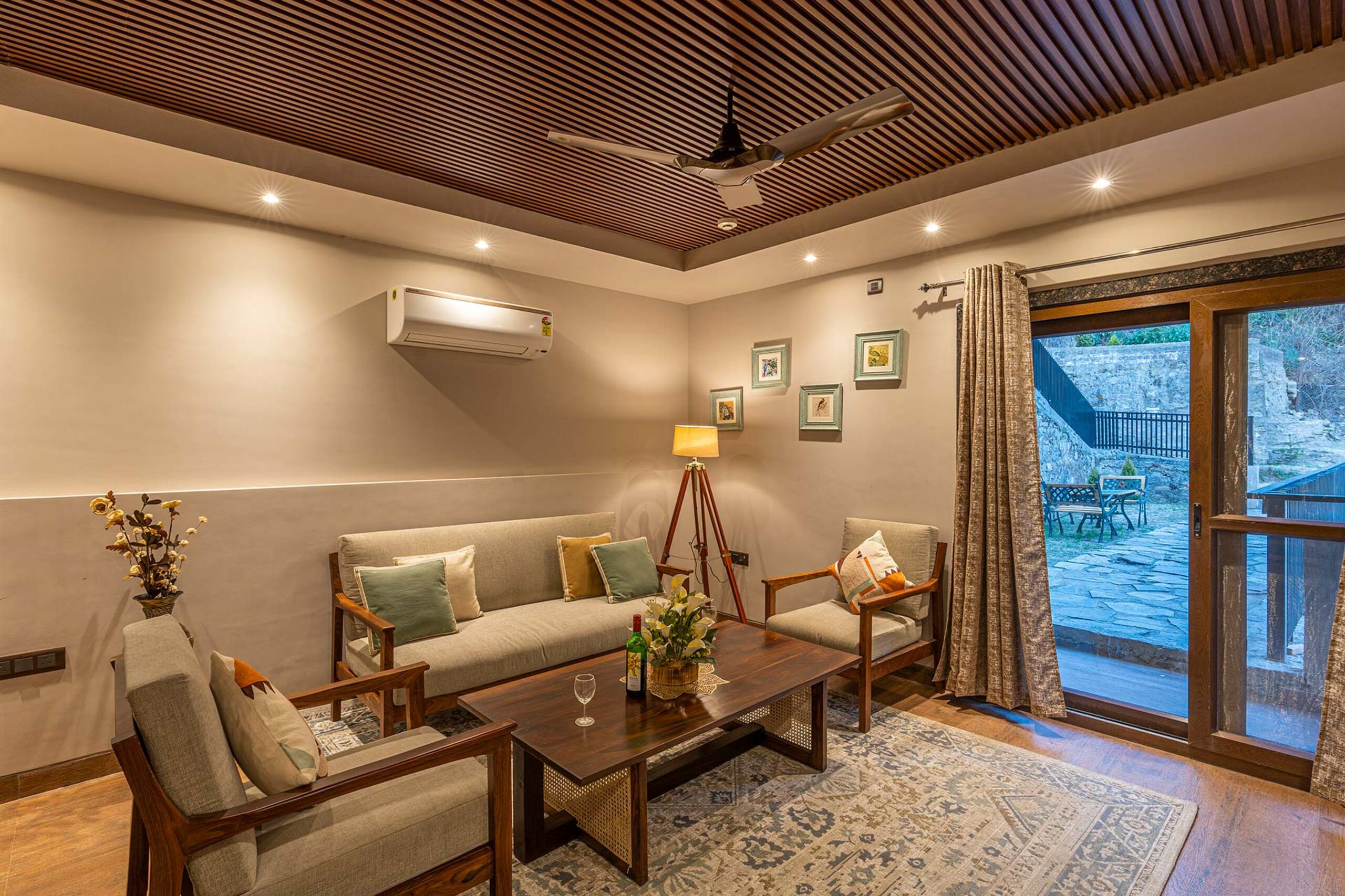 StayVista at Villa AnVira by GTV Estate w/ Bonfire 11