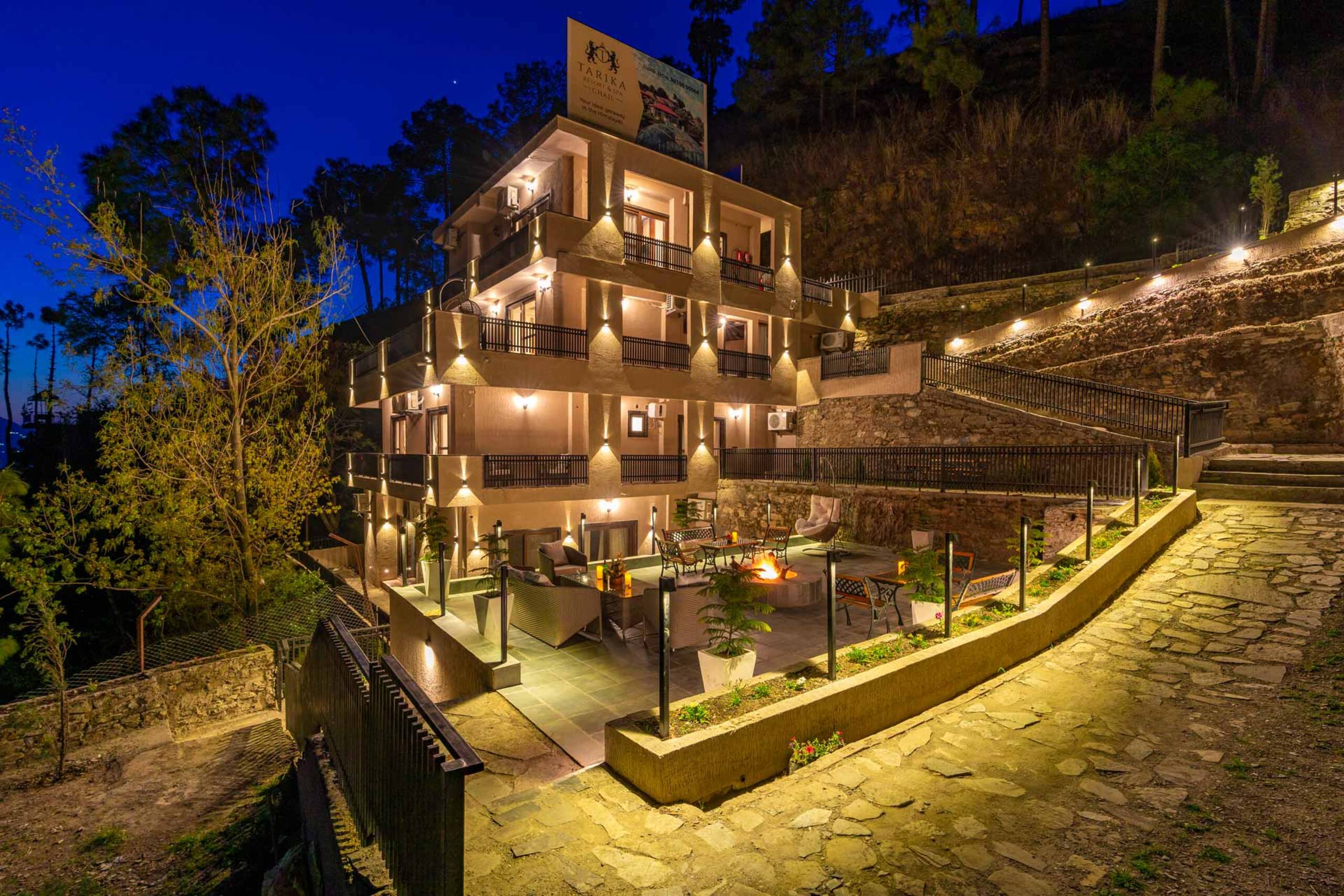 StayVista at Villa AnVira by GTV Estate w/ Bonfire 36