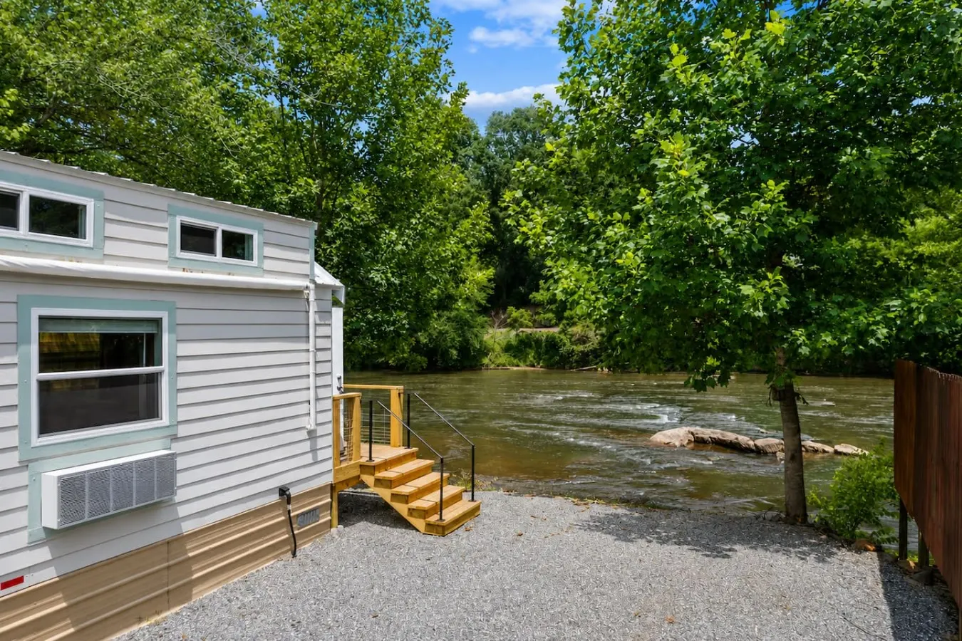 River Run Riverfront Tiny Home w/ Trails & Views 19