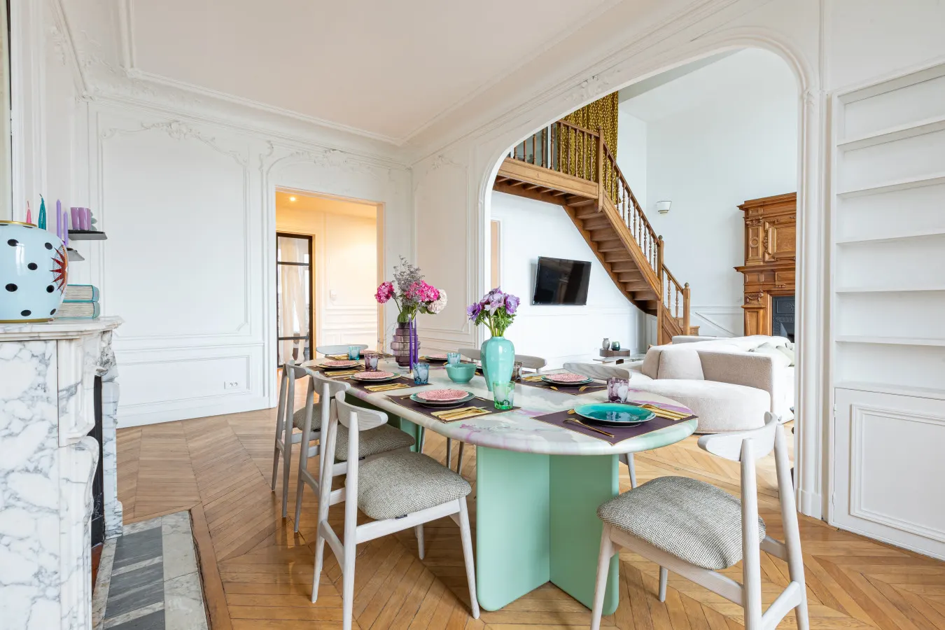 Neuilly - 4 chambres - Moyenne durée 14