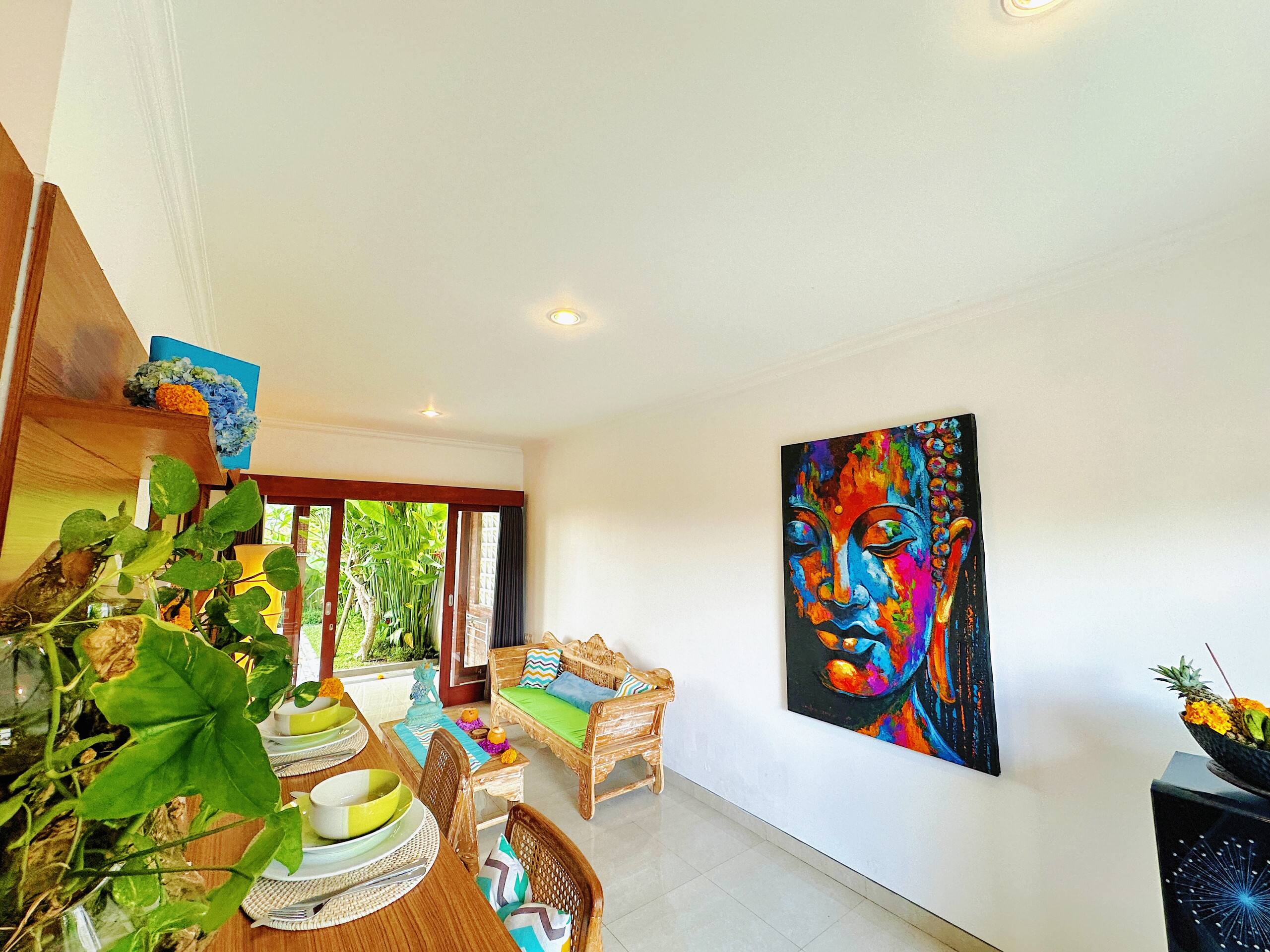Umah Teba Rice Field View Private Villa with Pool 9