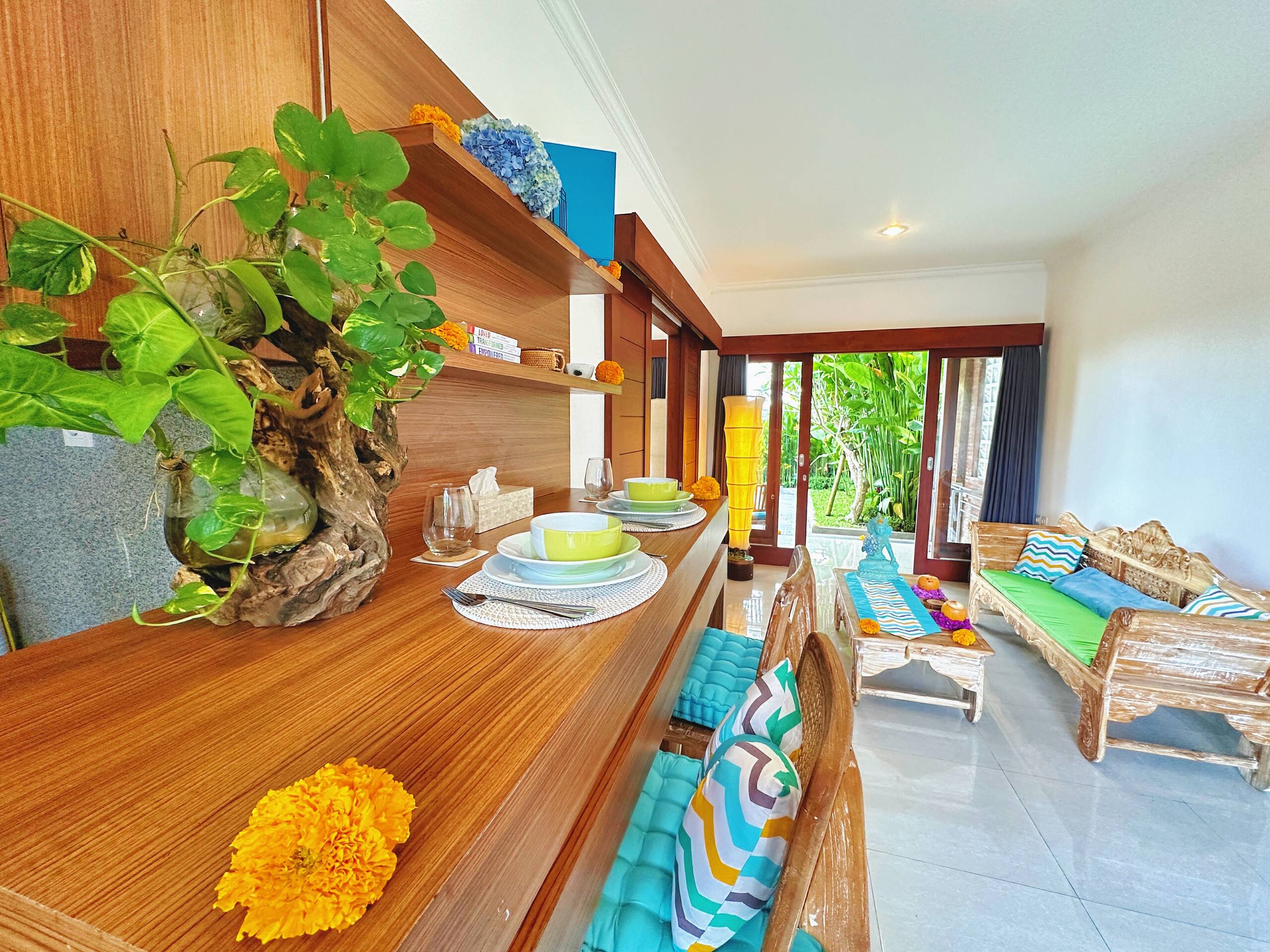 Umah Teba Rice Field View Private Villa with Pool 11
