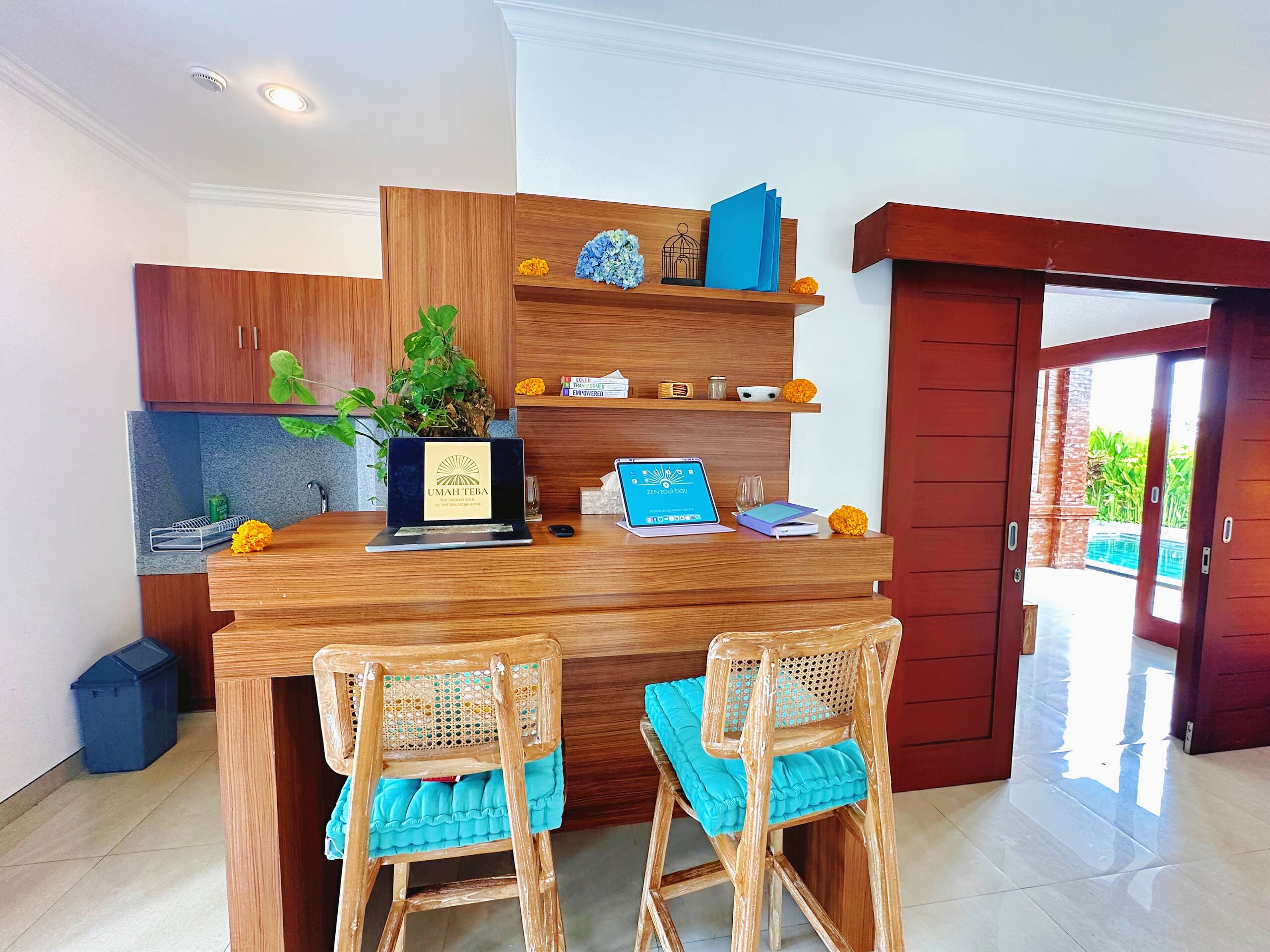 Umah Teba Rice Field View Private Villa with Pool 6