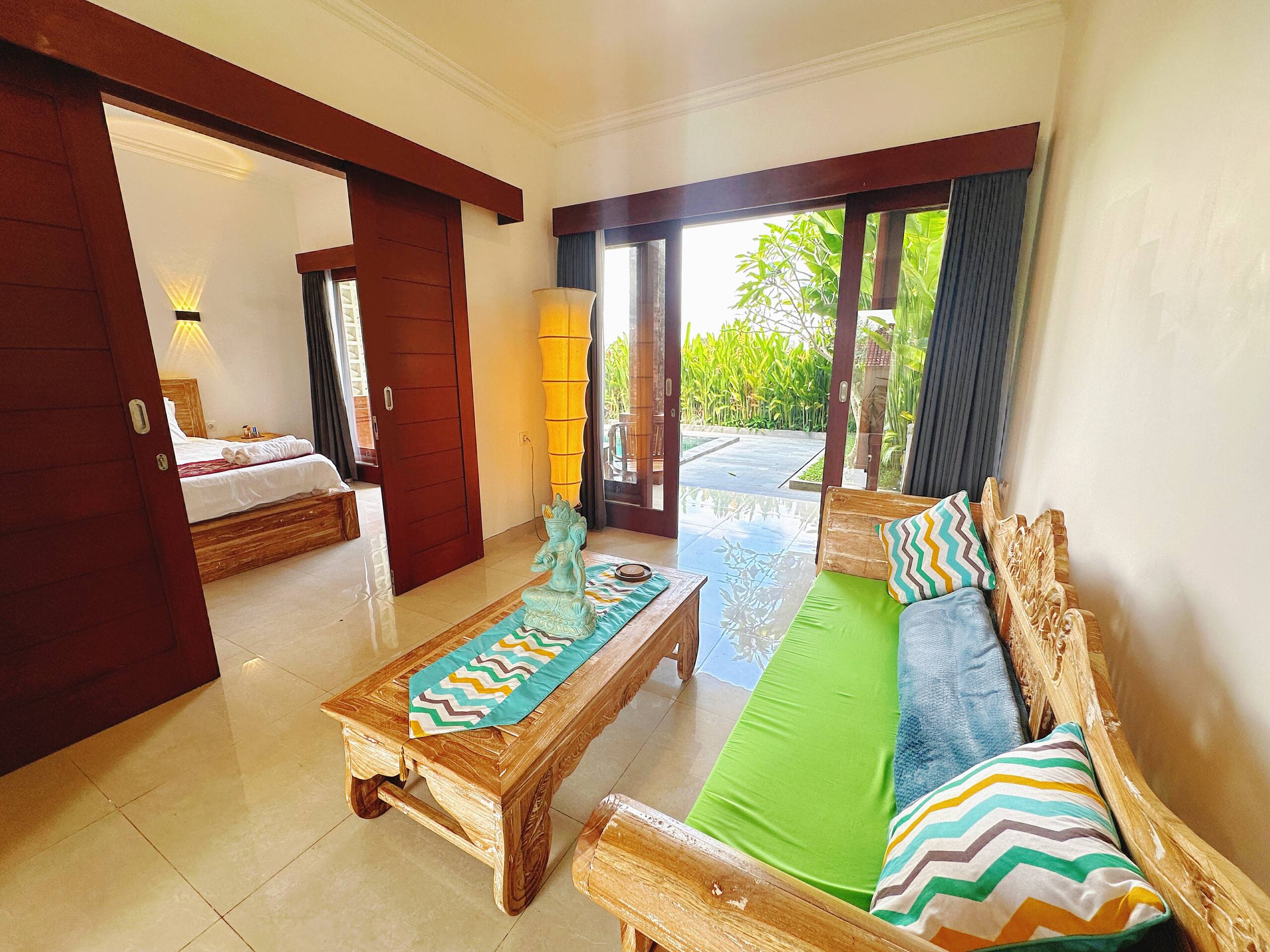 Umah Teba Rice Field View Private Villa with Pool 10