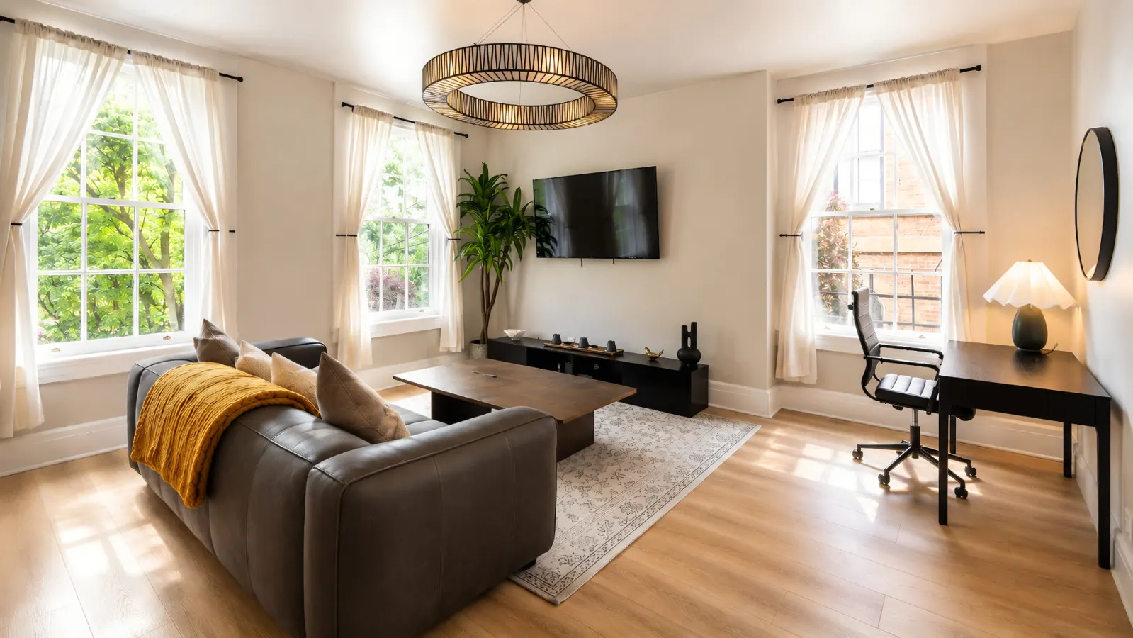 Airy, Elegant 1bd Apartment, Steps from Everything 2