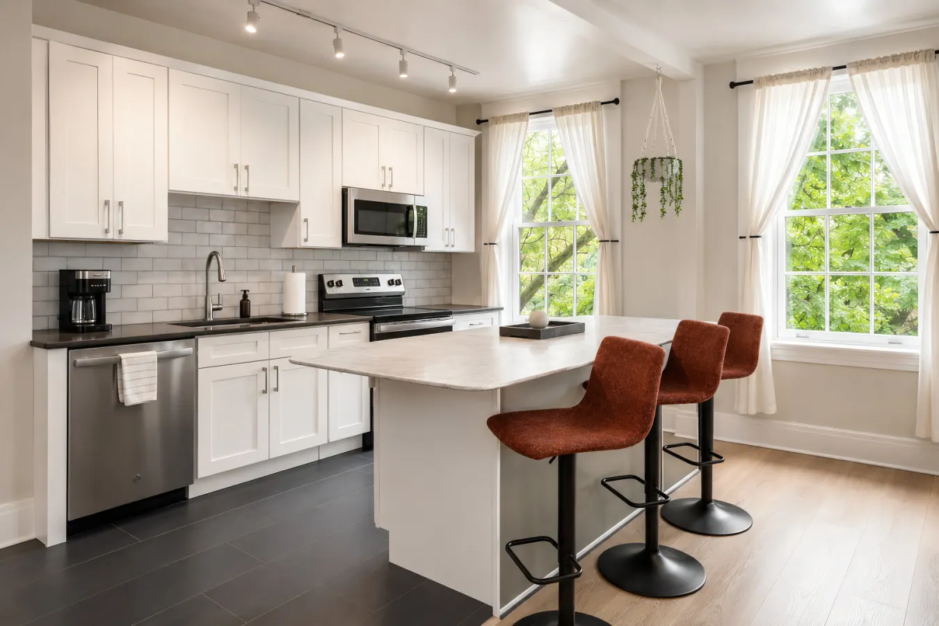 Airy, Elegant 1bd Apartment, Steps from Everything 15