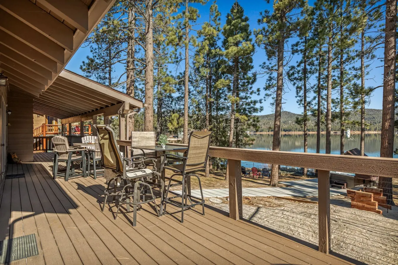 Lakefront Pines w/ Hot Tub, w/ Panoramic Views 19