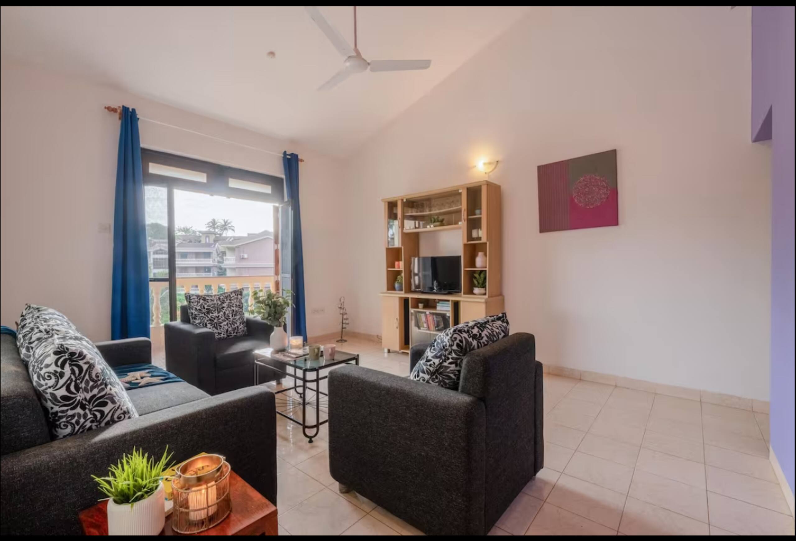 CASA NEST GOA~2bhk-2WC Balcony Pool Beach Wifi 6