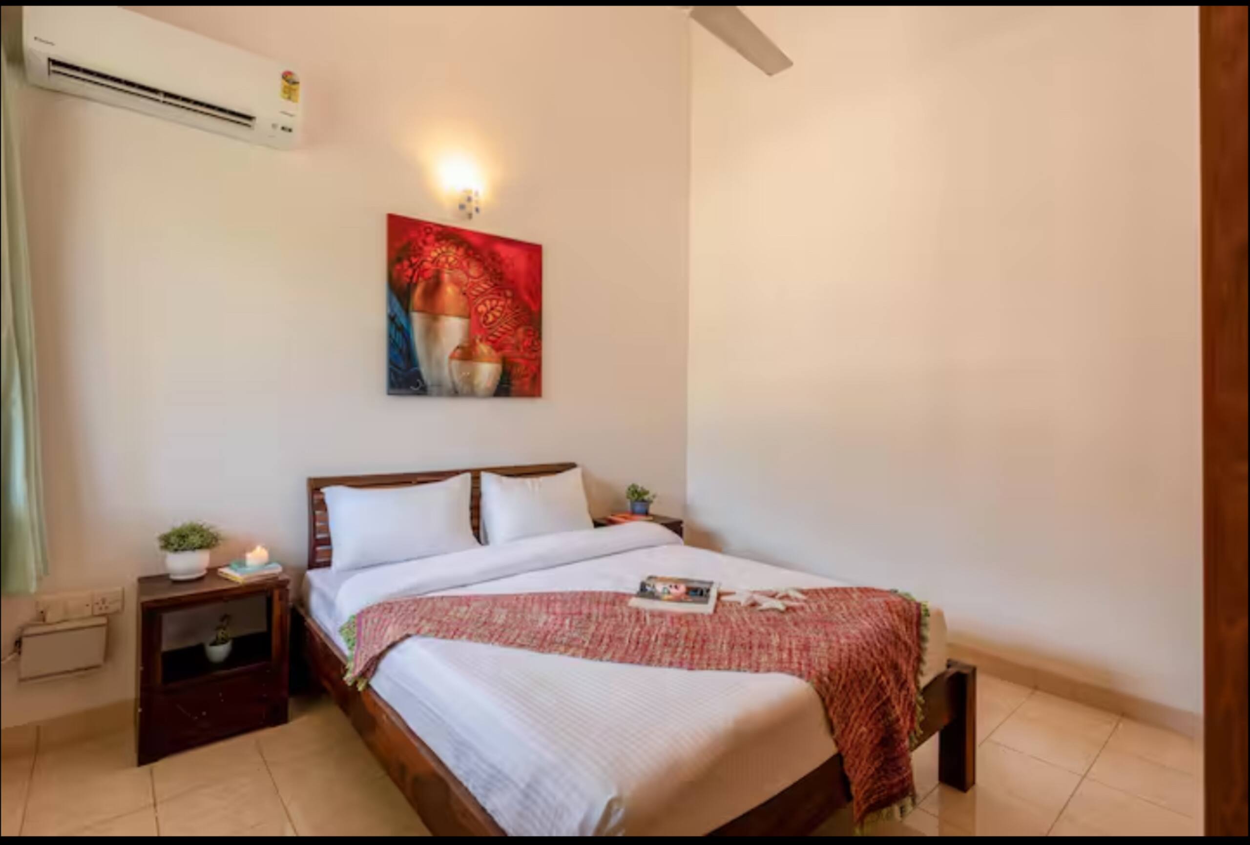 CASA NEST GOA~2bhk-2WC Balcony Pool Beach Wifi 16