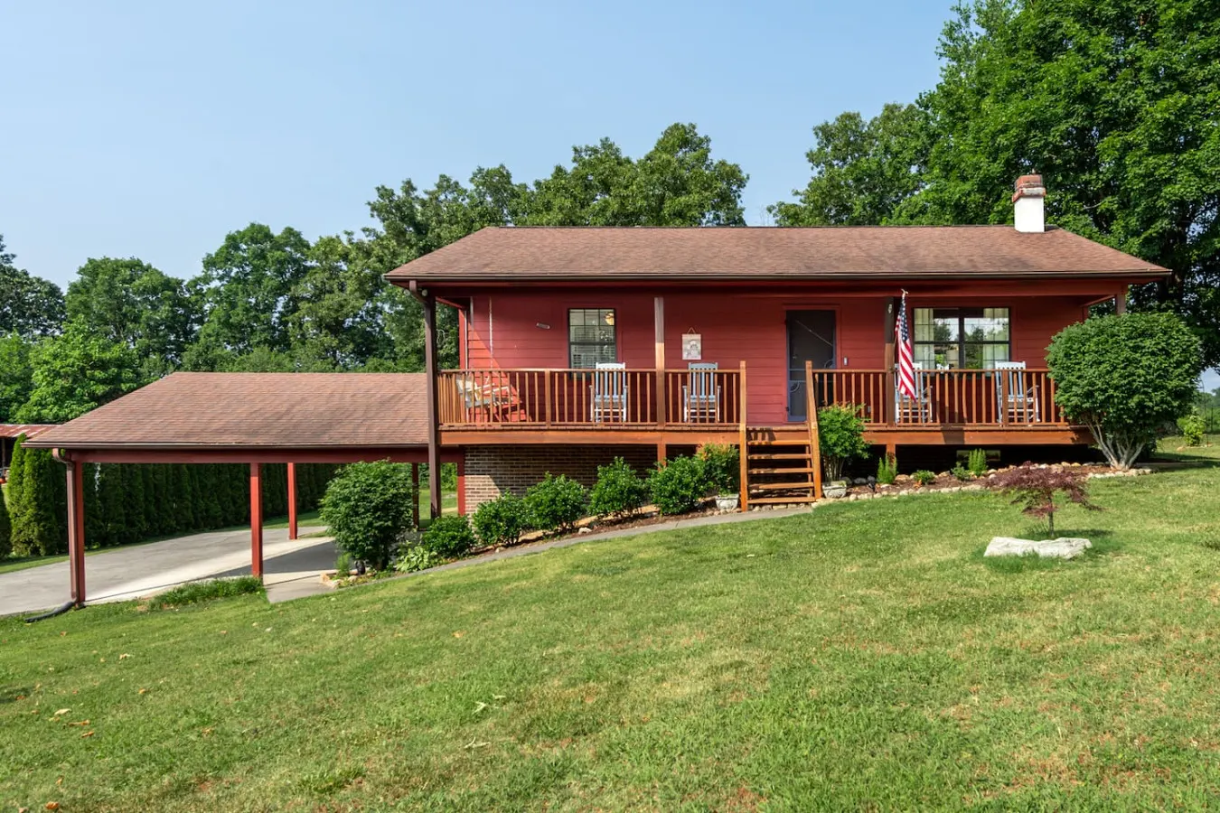 Smoky Mountain Hideaway | Spacious Yard & Firepit