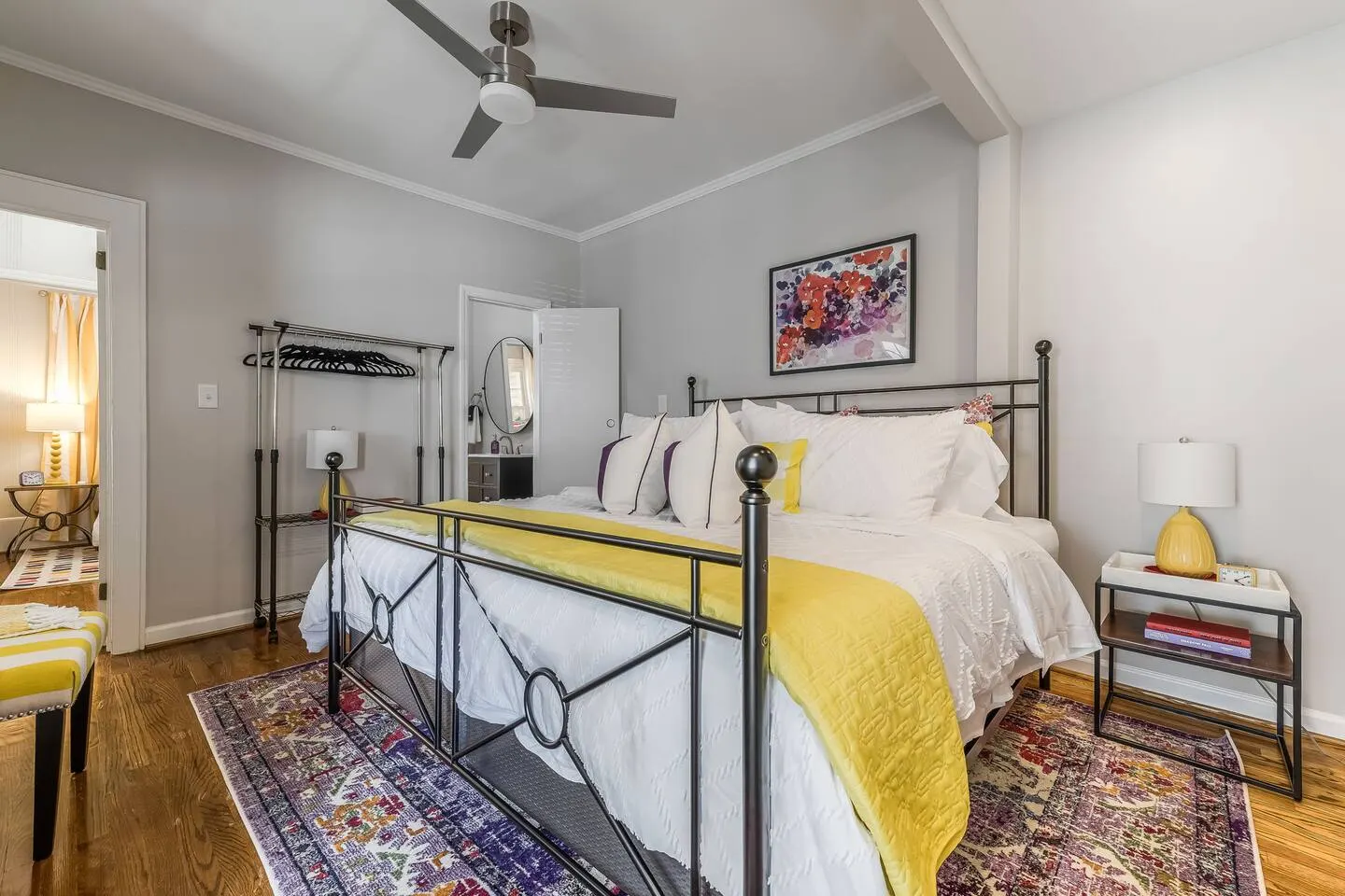 Bright 7BR Retreat in Burlington Private Creek 12
