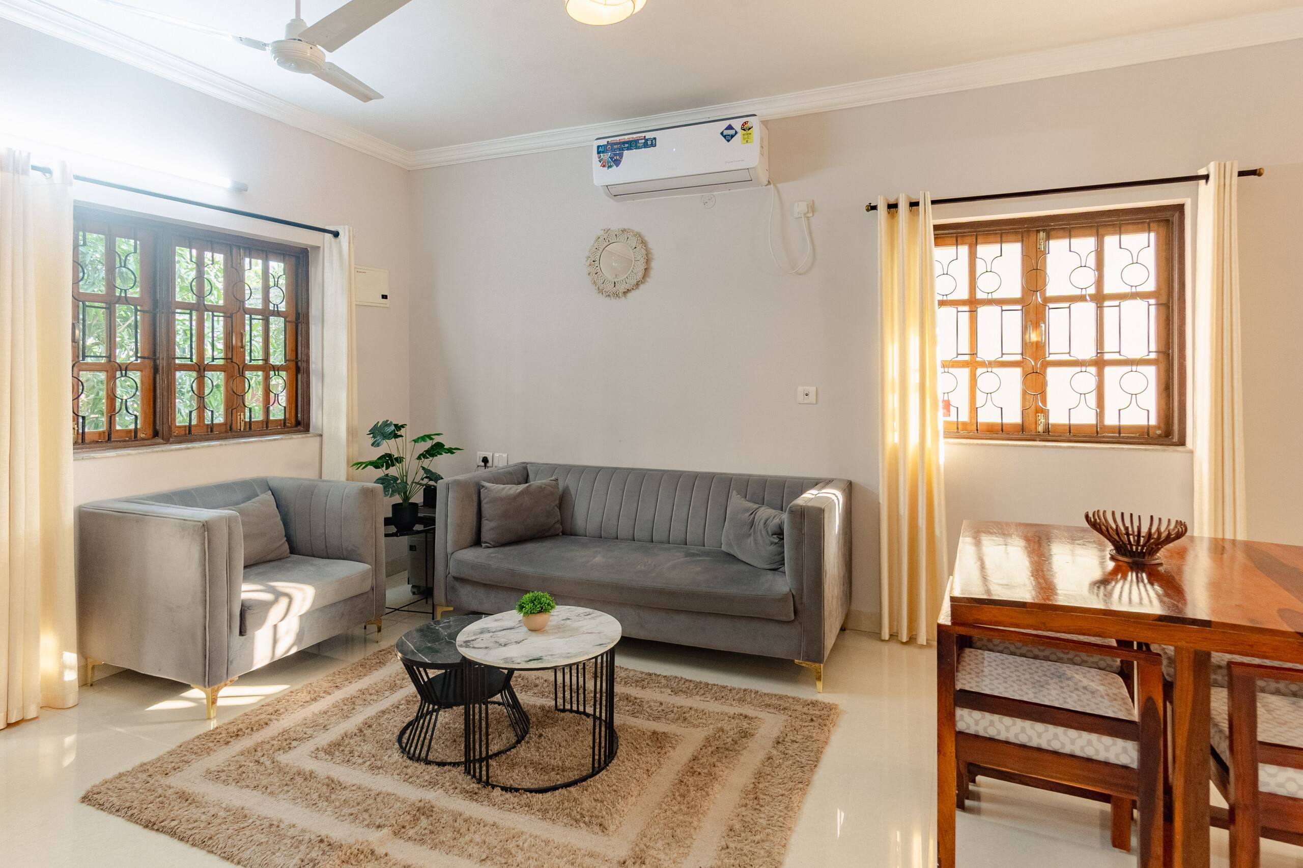 Panaroma by Akaya Collective | 3BHK 4 min to Beach 9