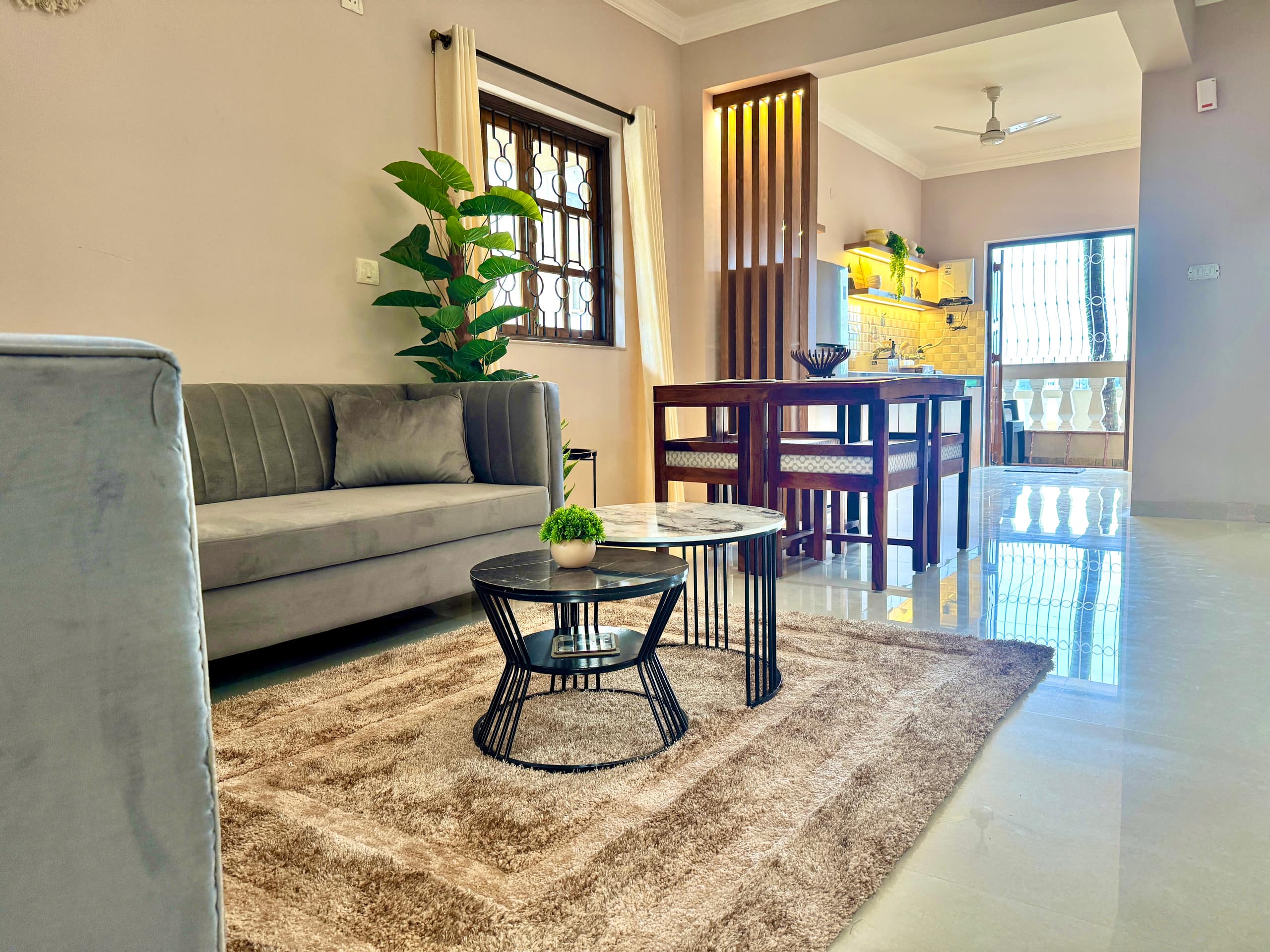 Panaroma by Akaya Collective | 3BHK 4 min to Beach