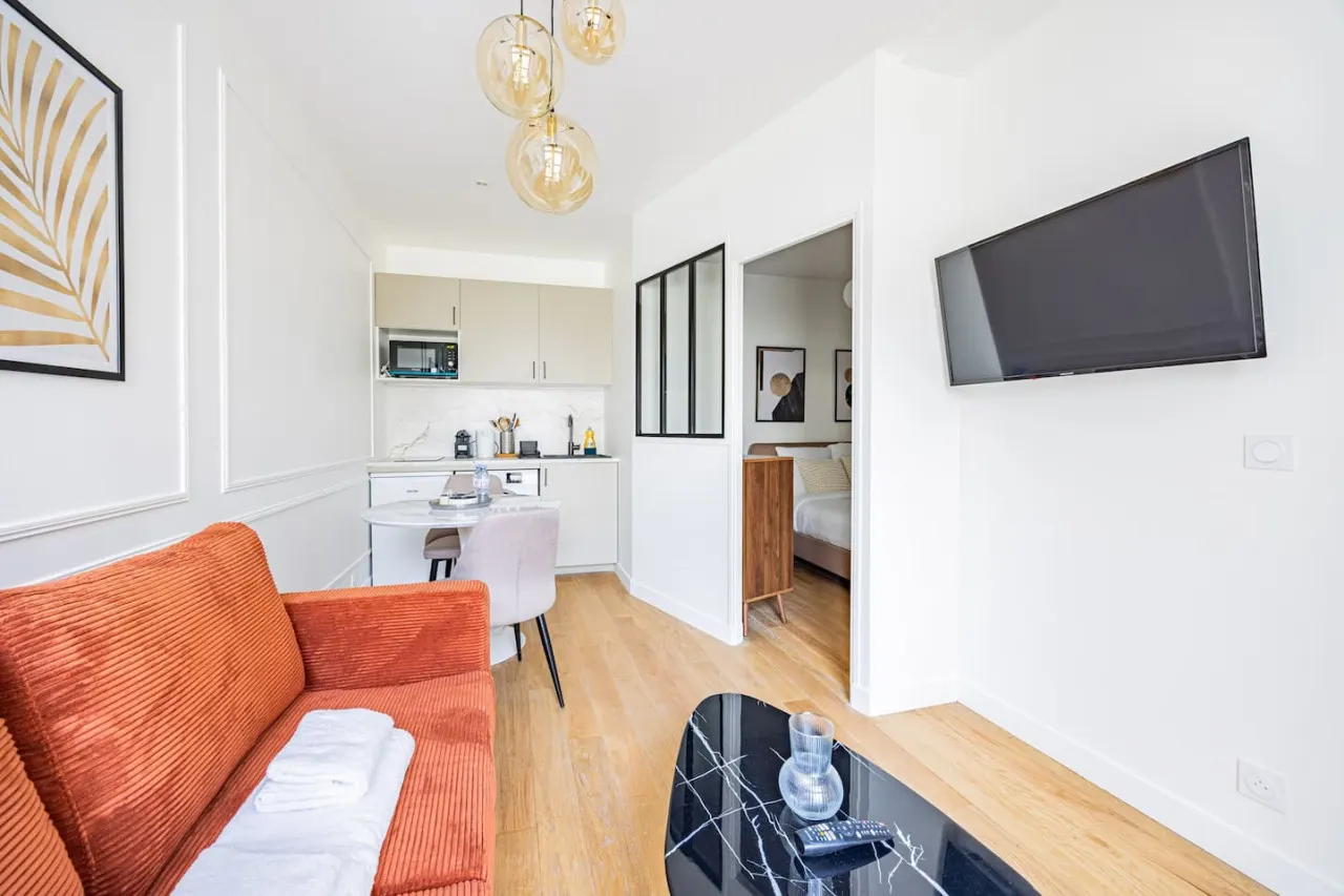 Appart 1 chambre#Tour Eiffel#Champ de Mars#Paris 7 9