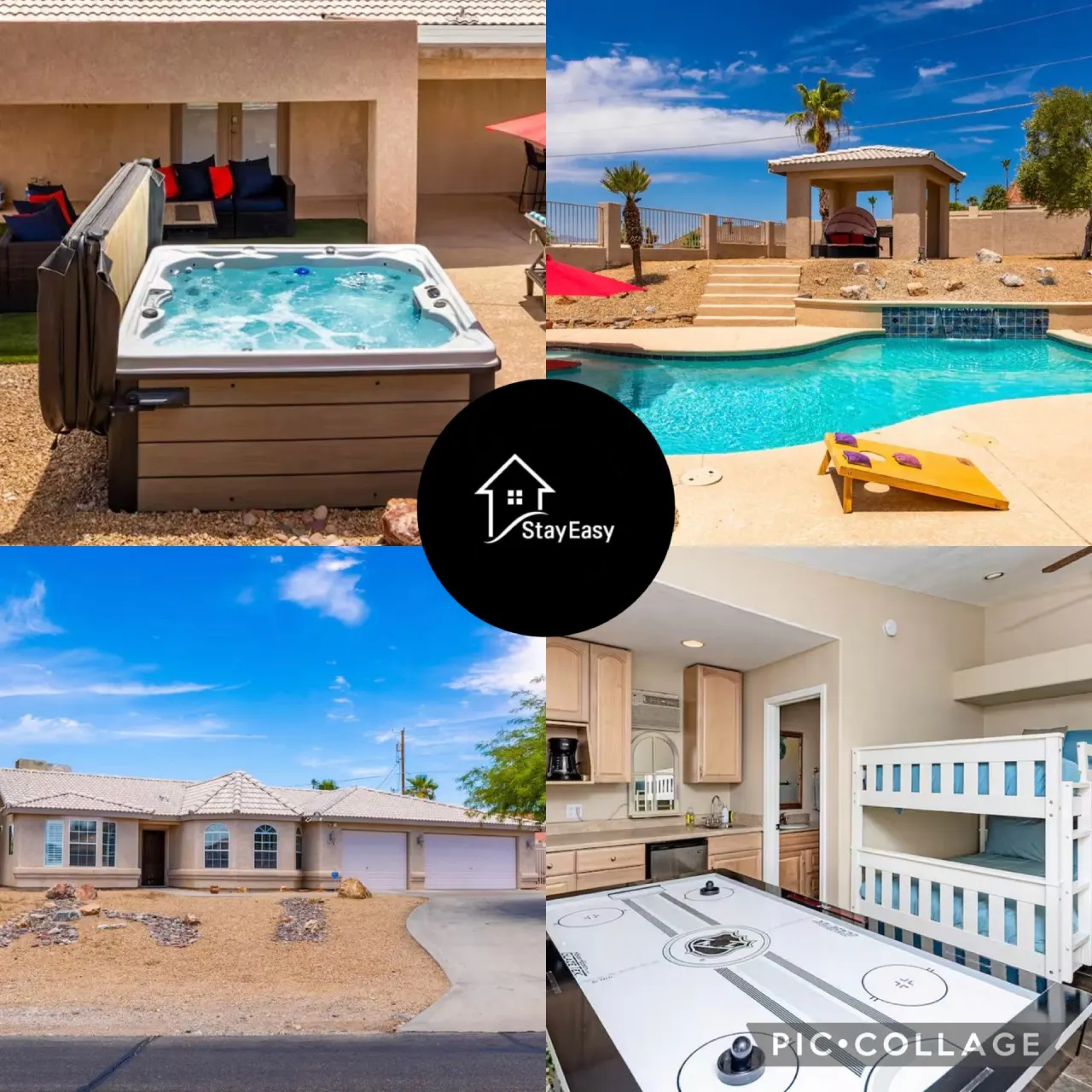 Havasu Enduro - Pool, Spa, Casita, Game Room
