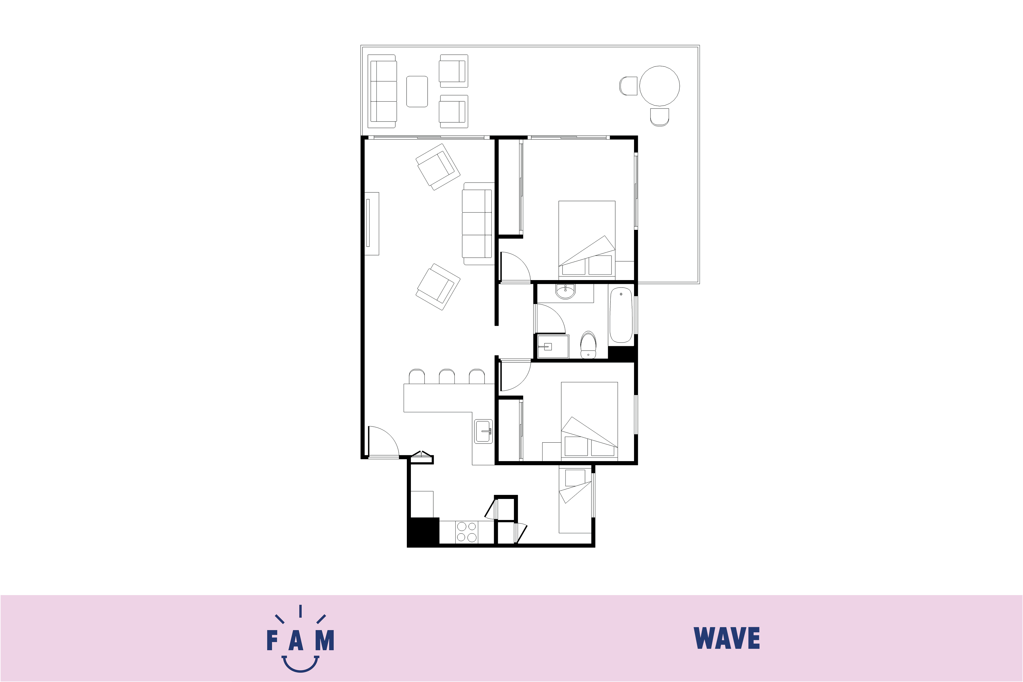 Wave | Beachfront | 2.5 Bedroom | Ocean Views — photo 5