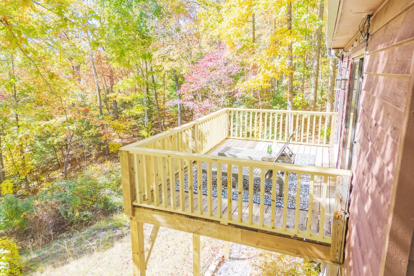 Forest Haven Private Deck Teak Master Suite 10