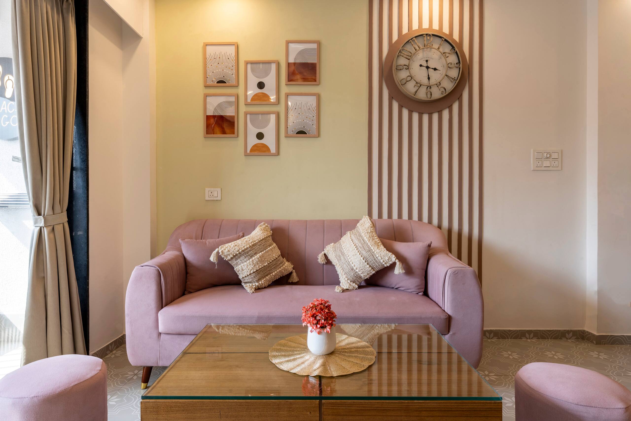 Pink Canvas by Palacio De Goa Near Candolim Beach 13