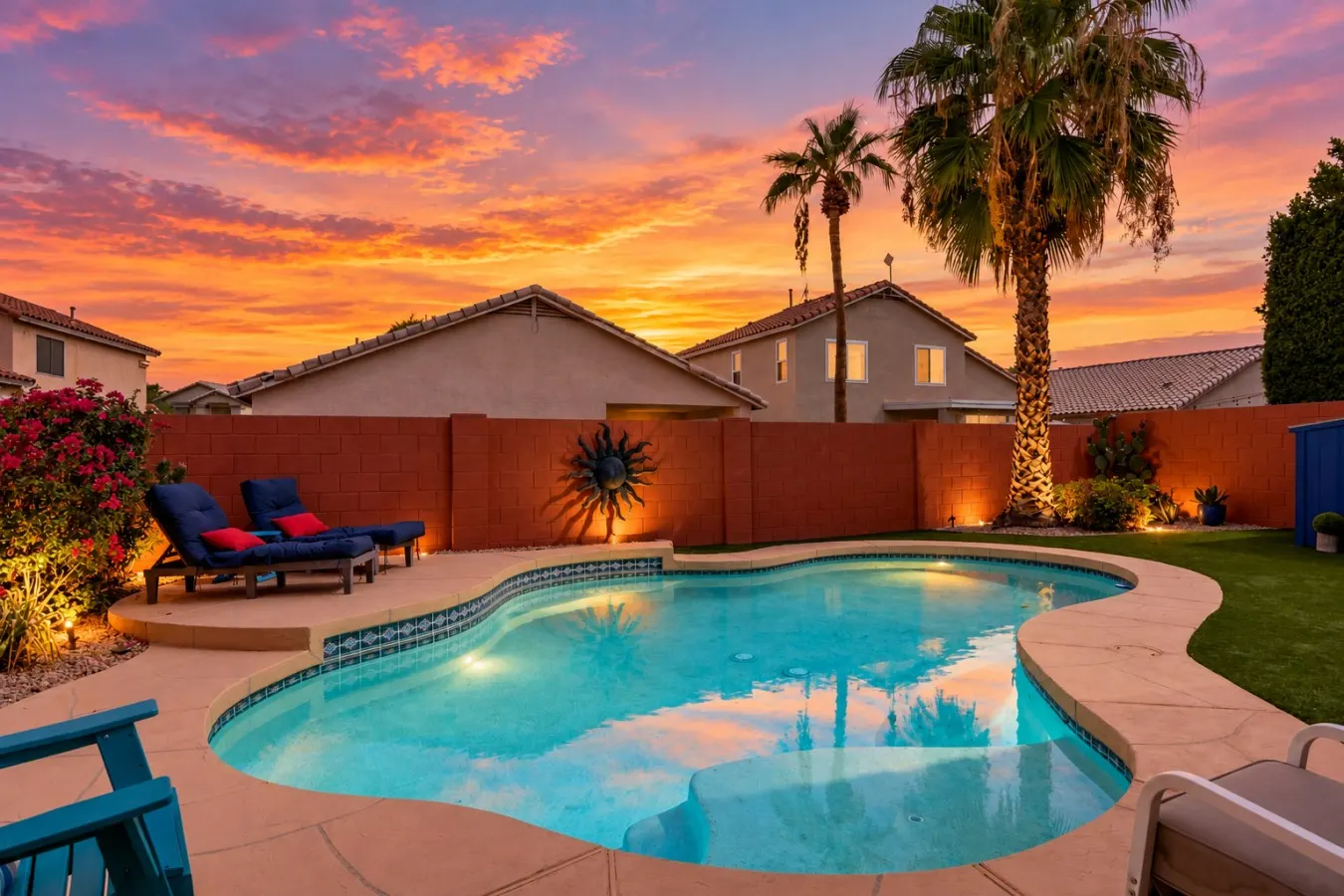 Gilbert Gem - Heatable Pool, BBQ, 2 King Beds 9