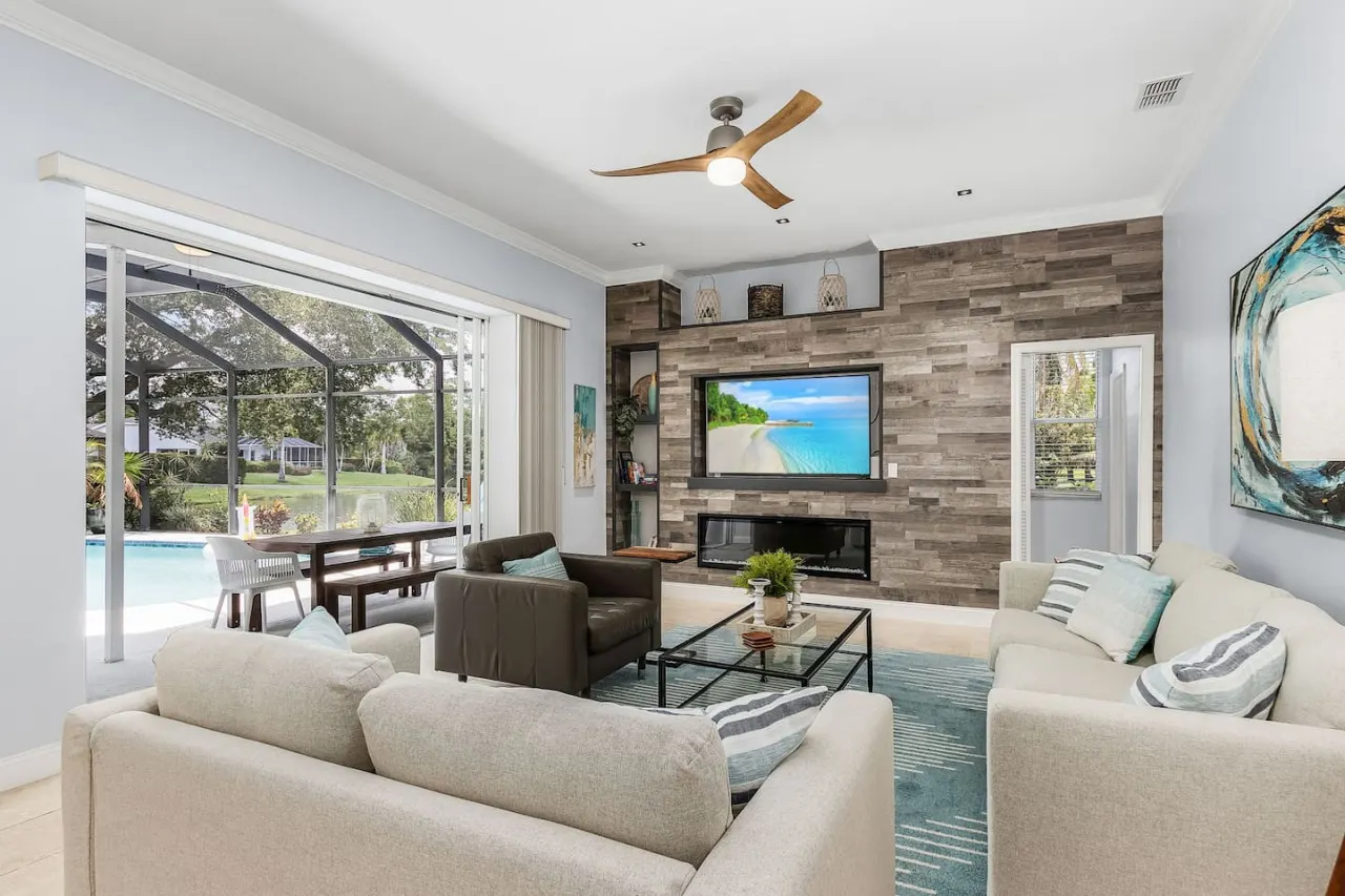 Villa Tropicana* luxury pool home. Briarwood gated community — photo 3