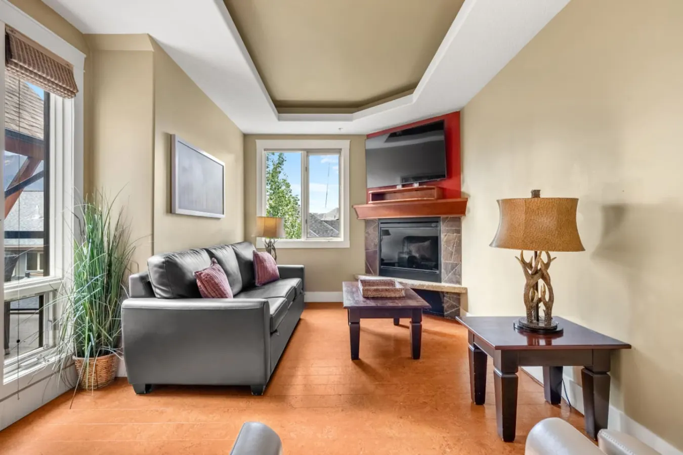 Fireplace, Free Park Pass, Solara Resort Amenities 2
