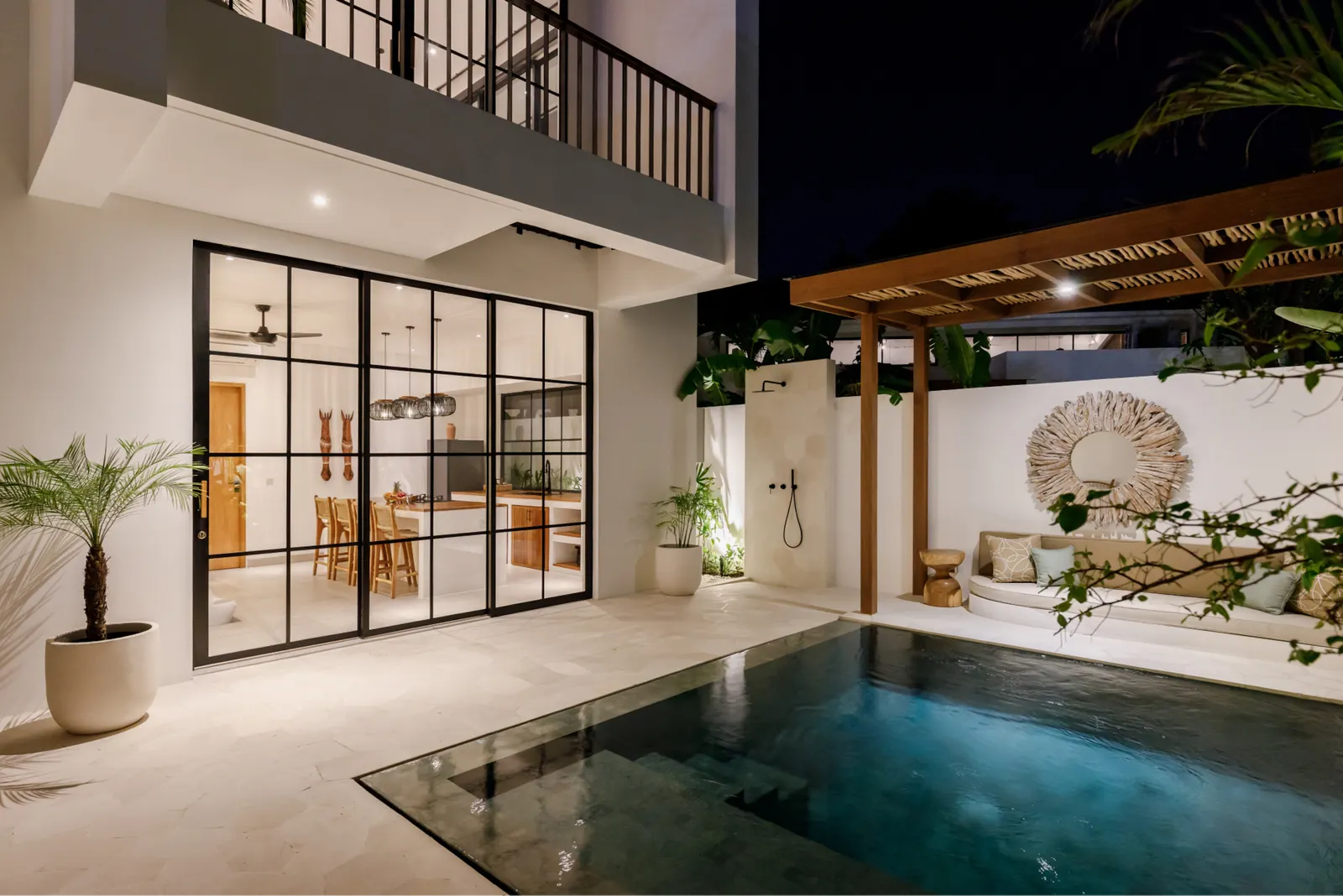 Two-bedroom Villa with pool and balcony 36