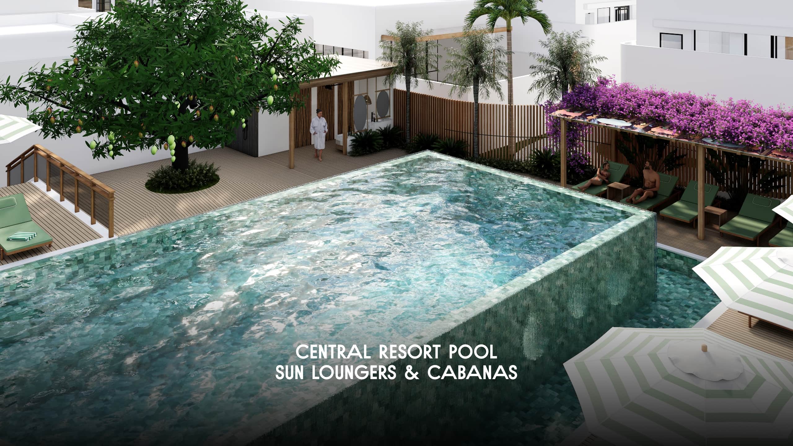 Two-bedroom Villa with pool and balcony 11