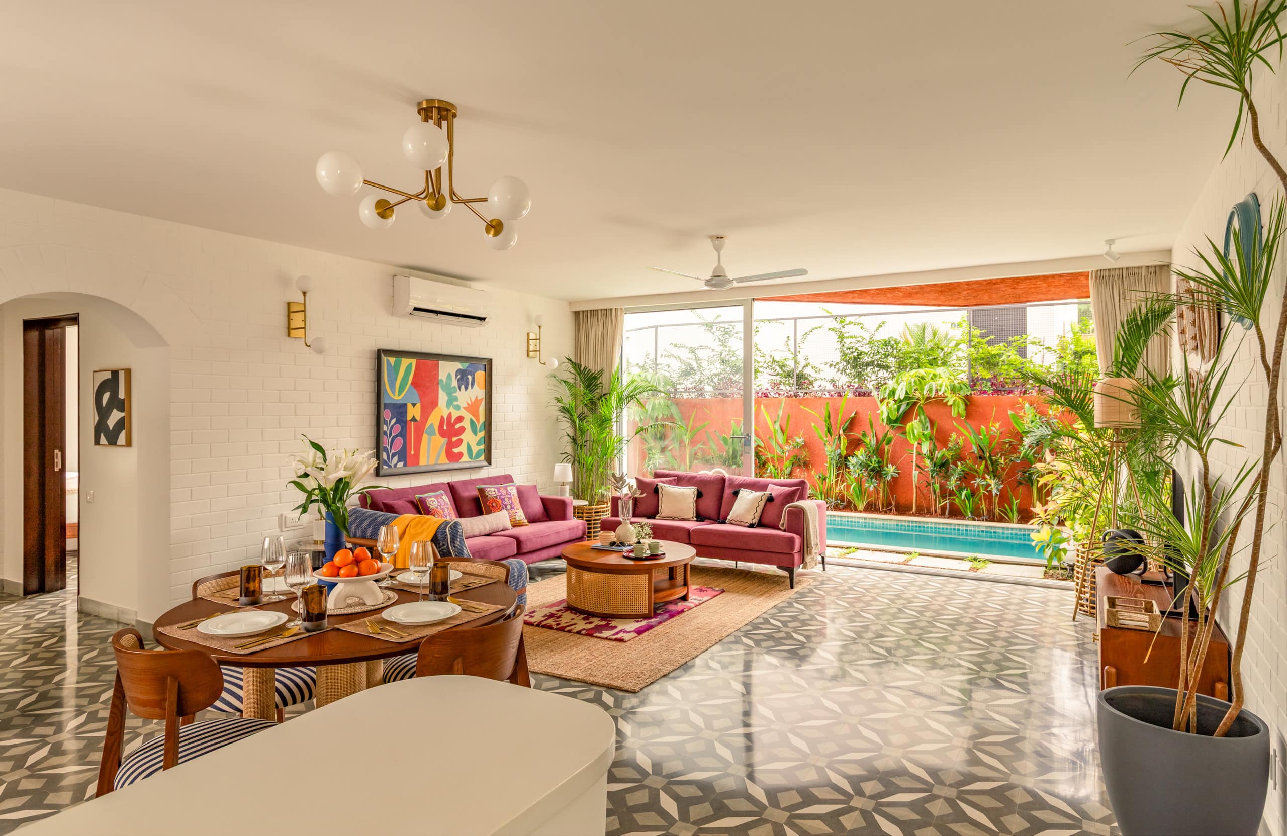 El Volar – Luxury Private Pool Apt in Nerul, Goa
