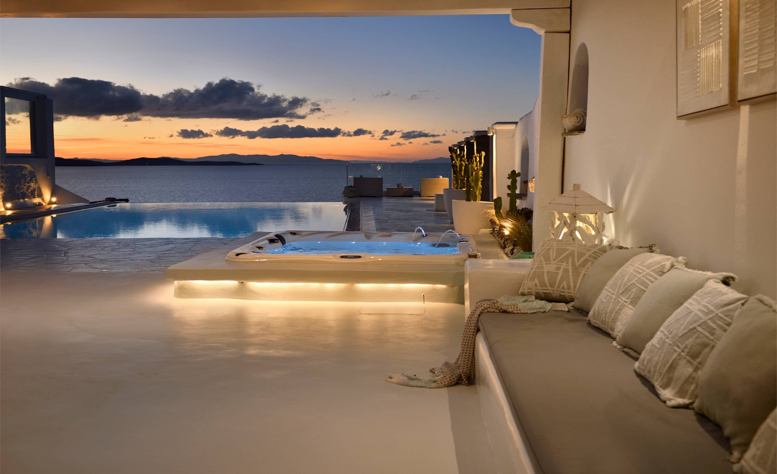 Villa Calypso Sunset infinity pool-hot tub — photo 1