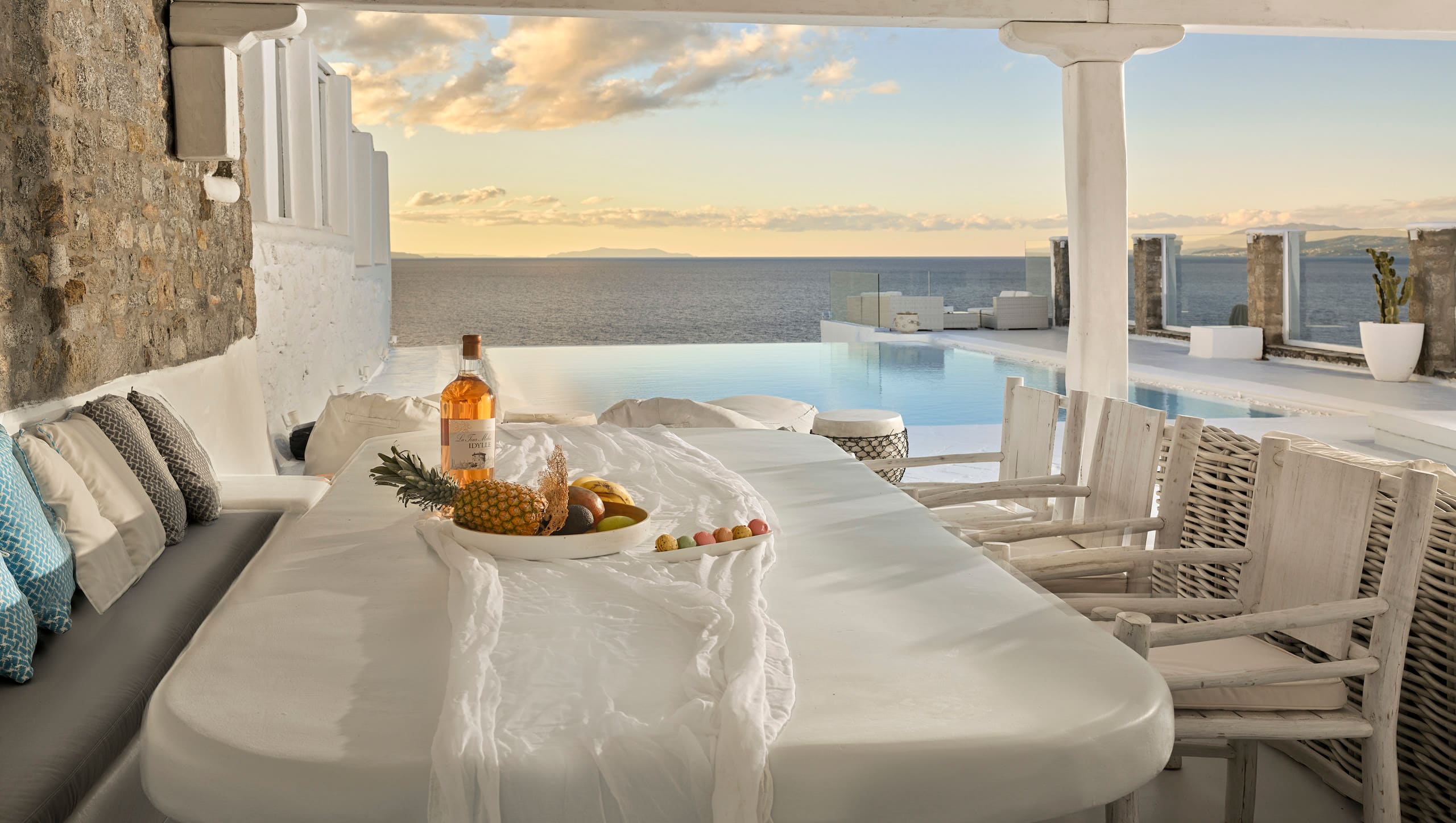 Villa Calypso Sunset infinity pool-hot tub 20