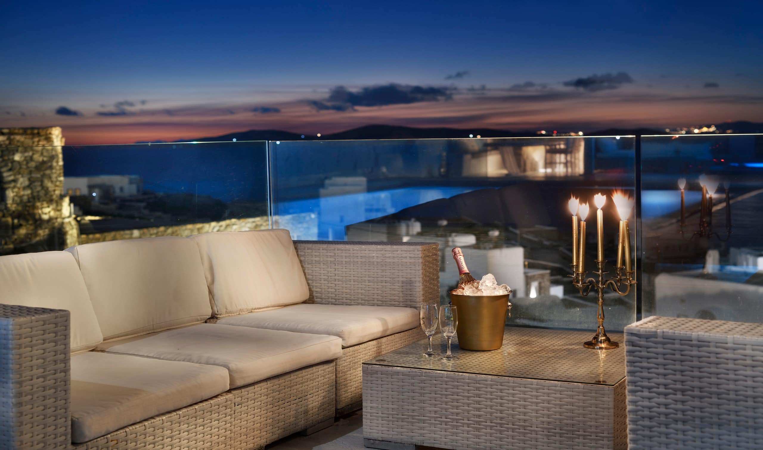 Villa Calypso Sunset infinity pool-hot tub 8