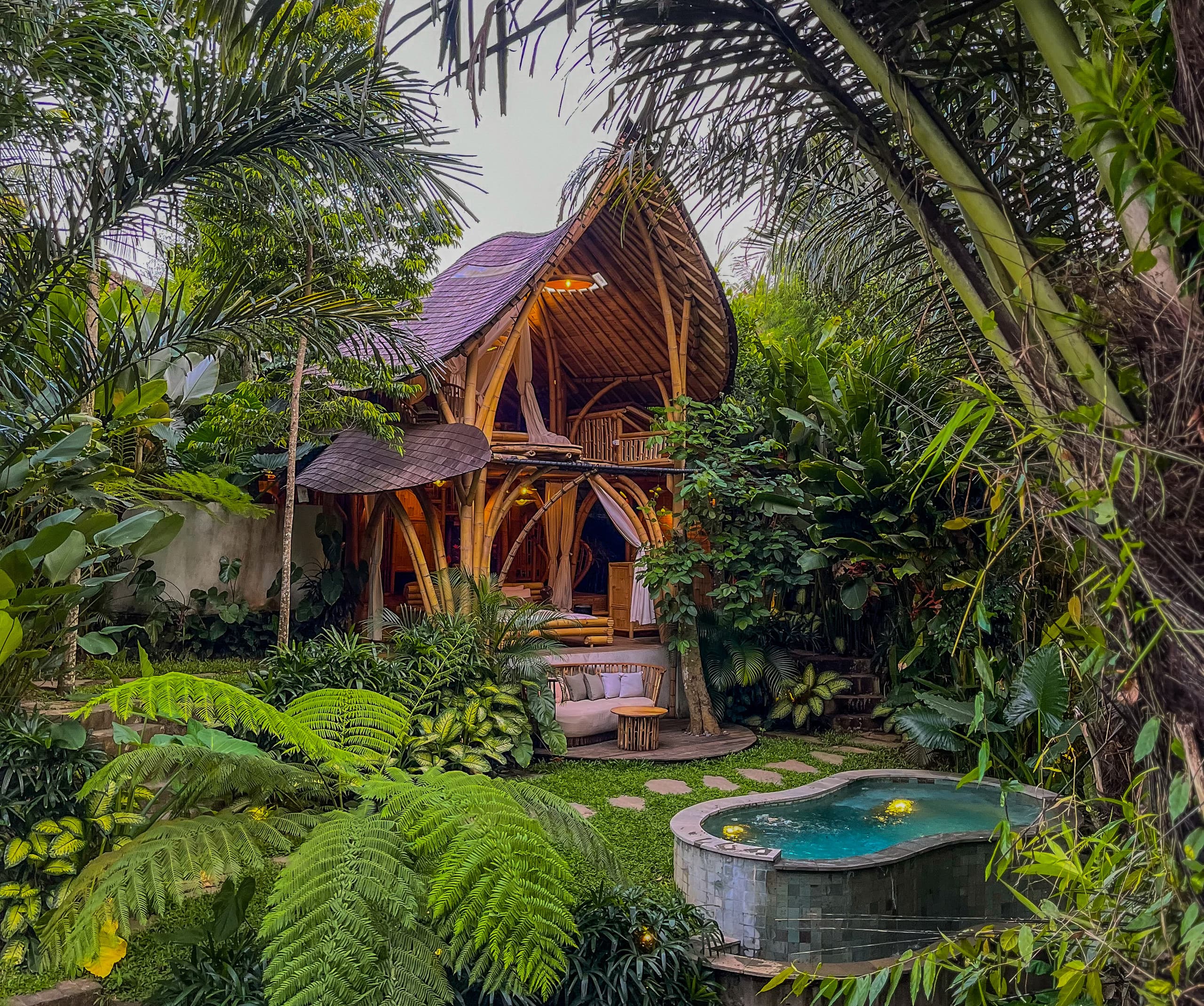 Wahem Luanan - Eco Bamboo Home, River View