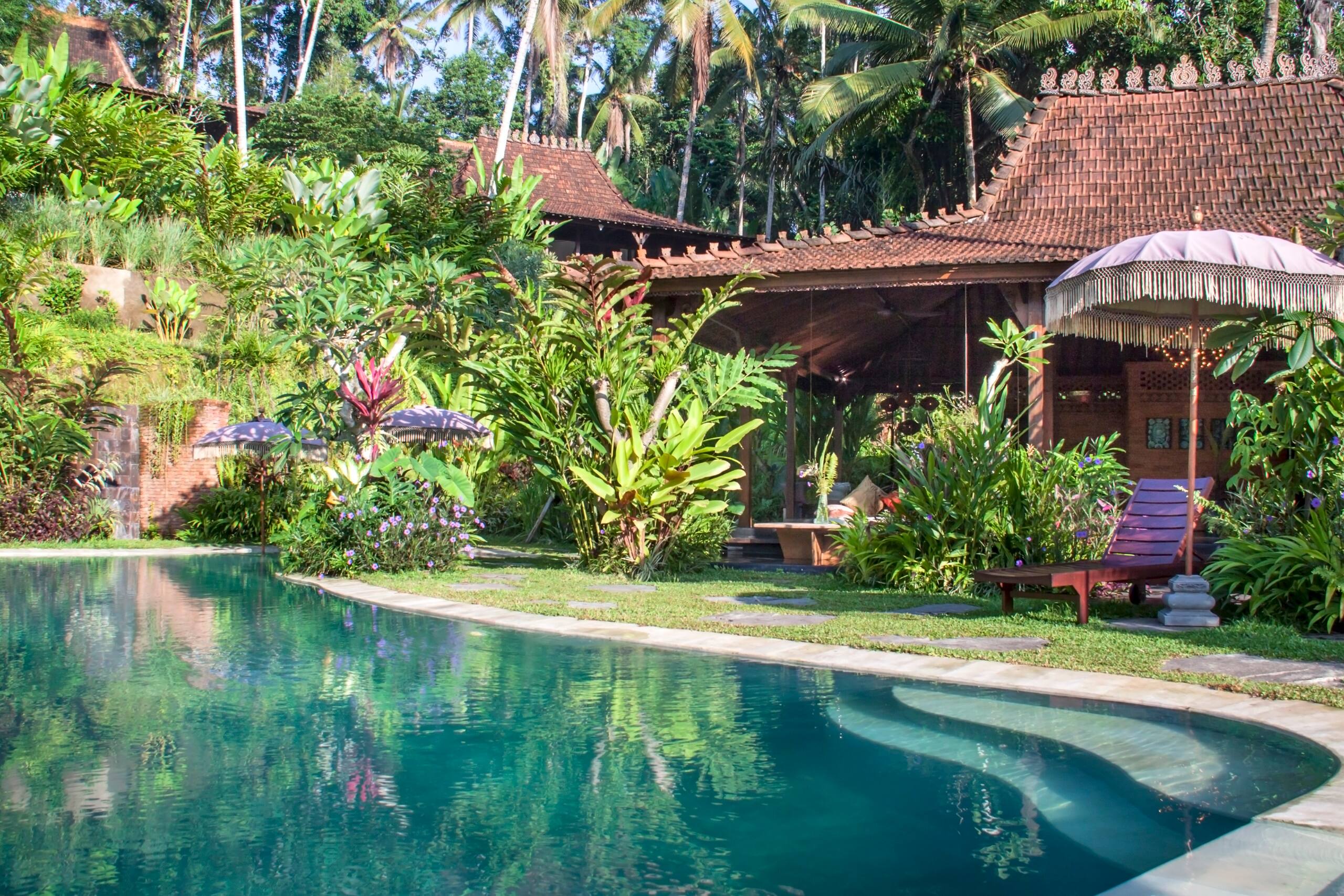 Mahadevi 3- Serviced Jungle Joglo near Ubud + Pool